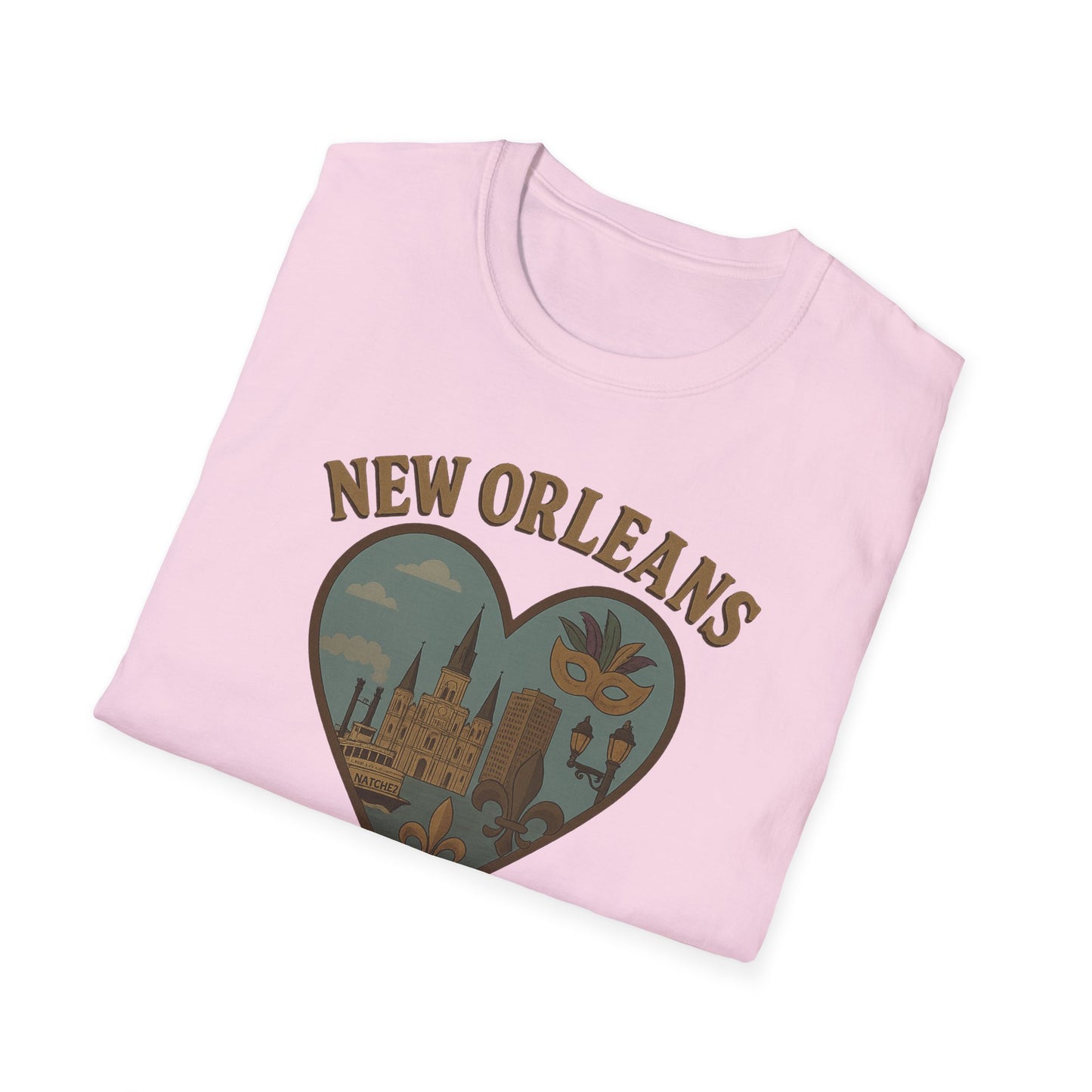 Embrace the Chaos of the Crescent City with Our New Orleans Heartbeat T-Shirt