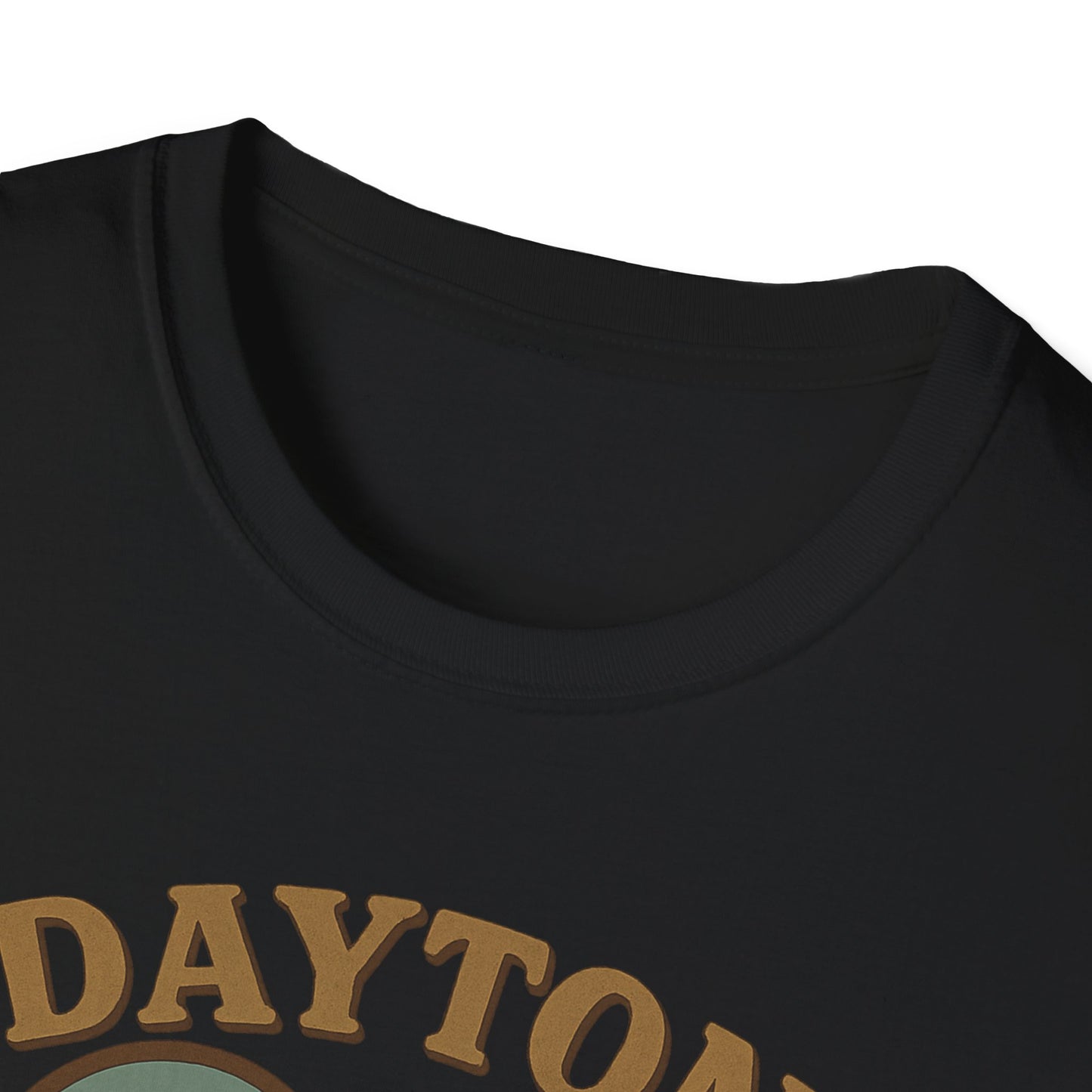 Fall Head Over Heels for Dayton: Retro Skyline Heart Graphic T-Shirt