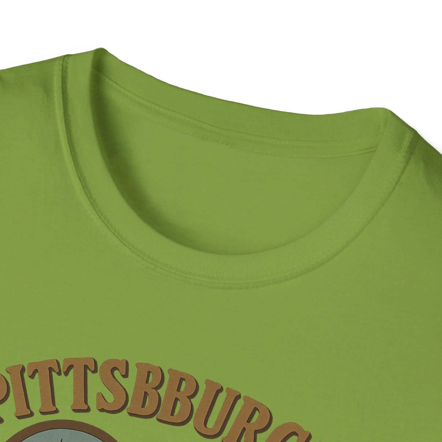Fall in Love with Pittsburgh's Skyline Heart T-shirt – Unisex Urban Romance Tee