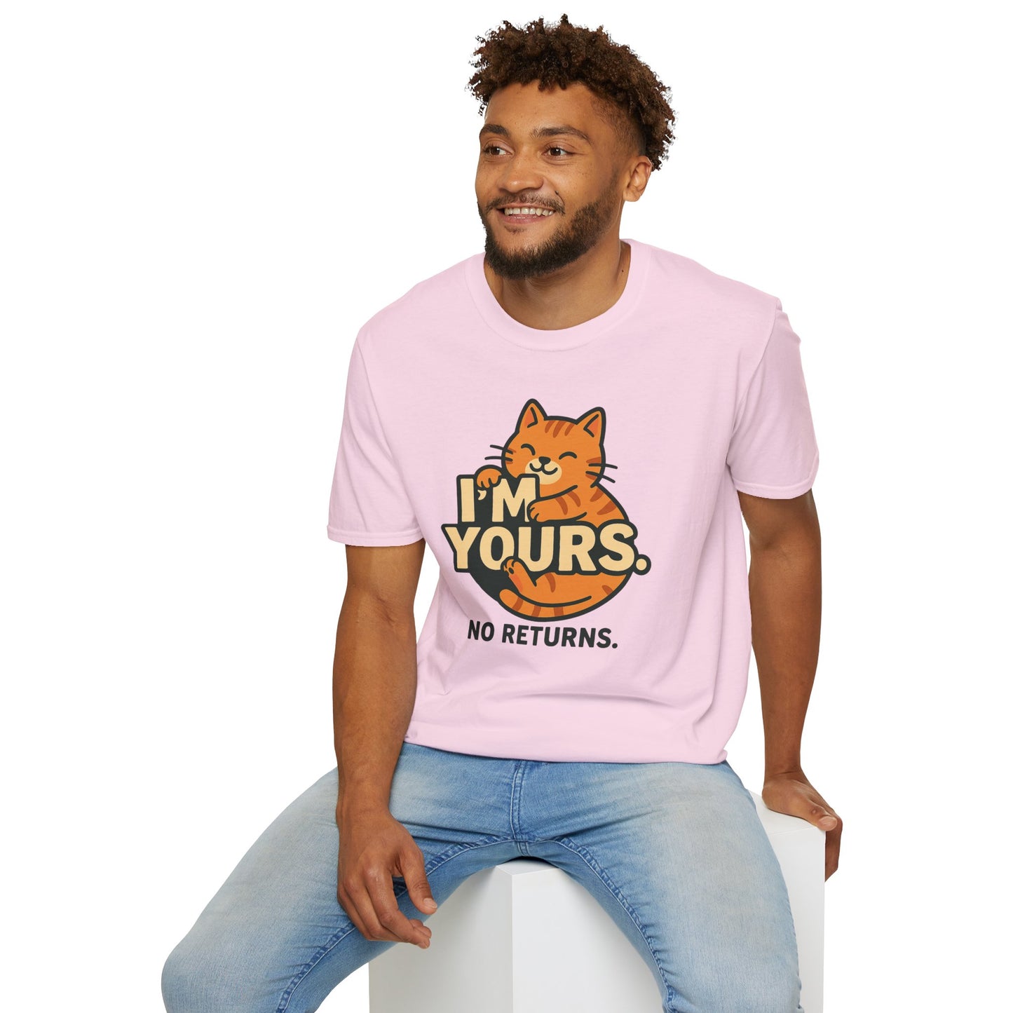 Cat Lover Unisex T-Shirt - I'm Yours, No Returns - Valentine's Day Gift