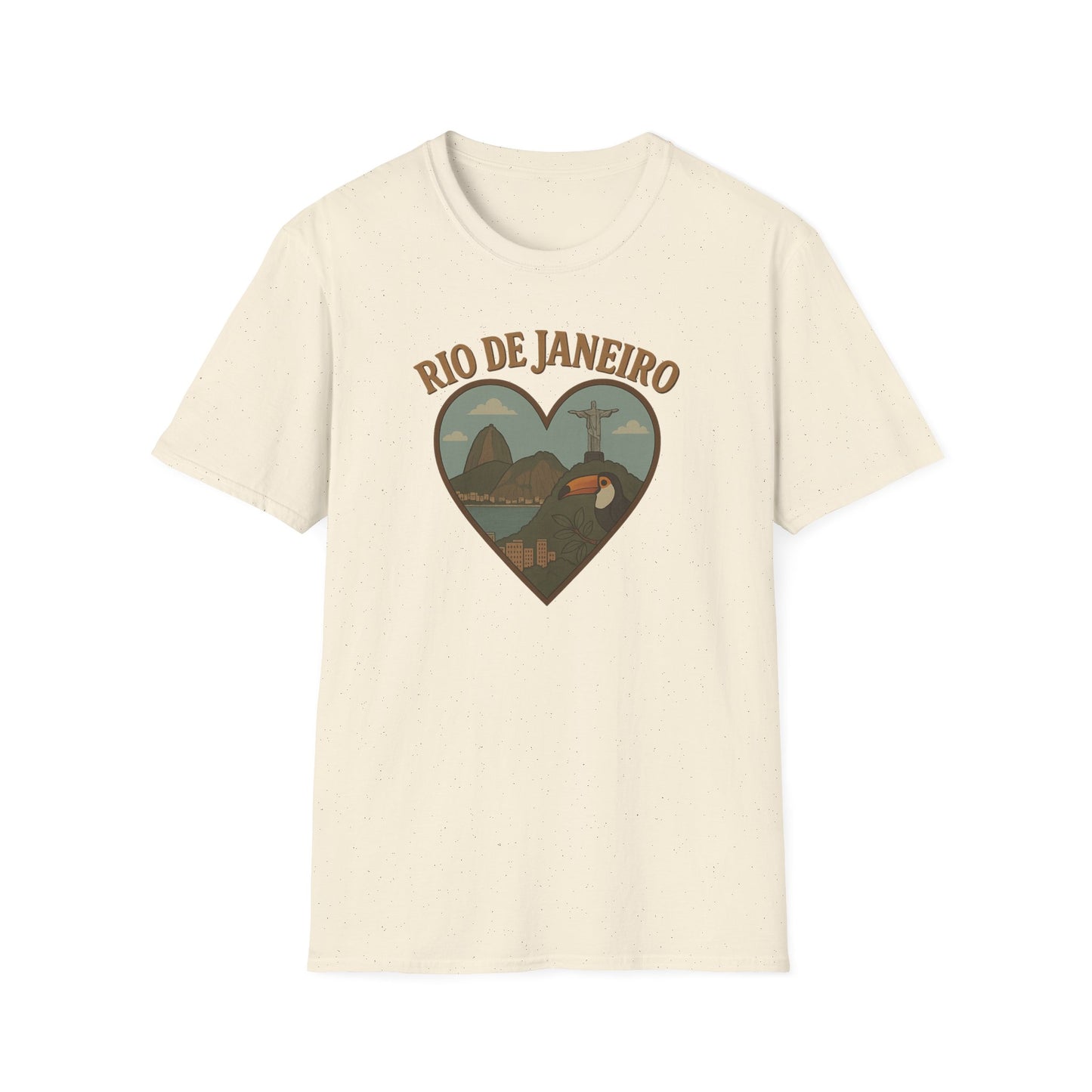 Summon Rio De Janeiro's Heartbeat with Our Whimsical Toucan Love Tee