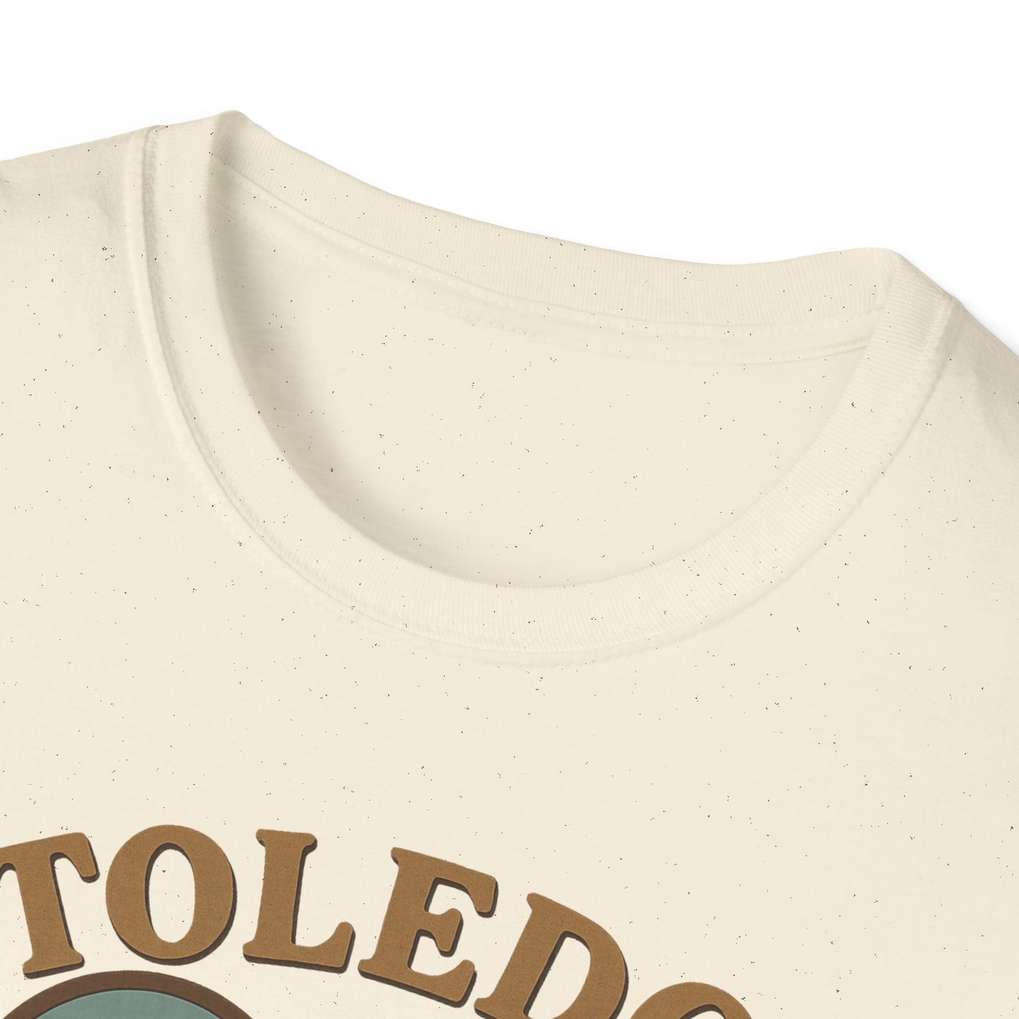Fall Madly In Love with Toledo Skyline Heartbeat Unisex Tee