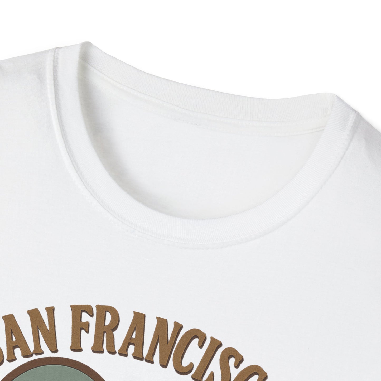 Capture Golden Bridge Vibes with Our San Francisco Heartbeat T-Shirt