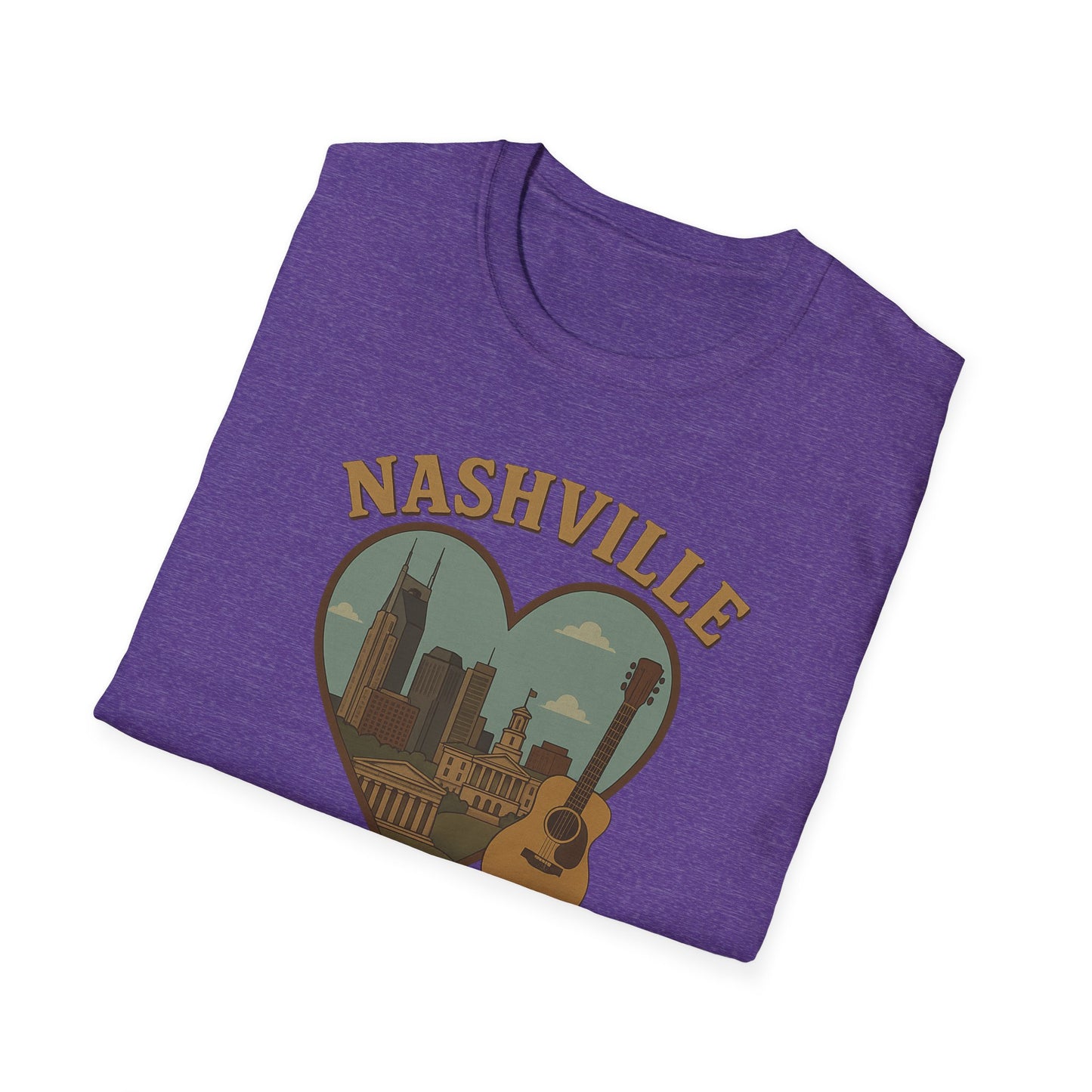 Nashville Unisex T-Shirt: Strum Your Heart to the Country Vibes Skyline