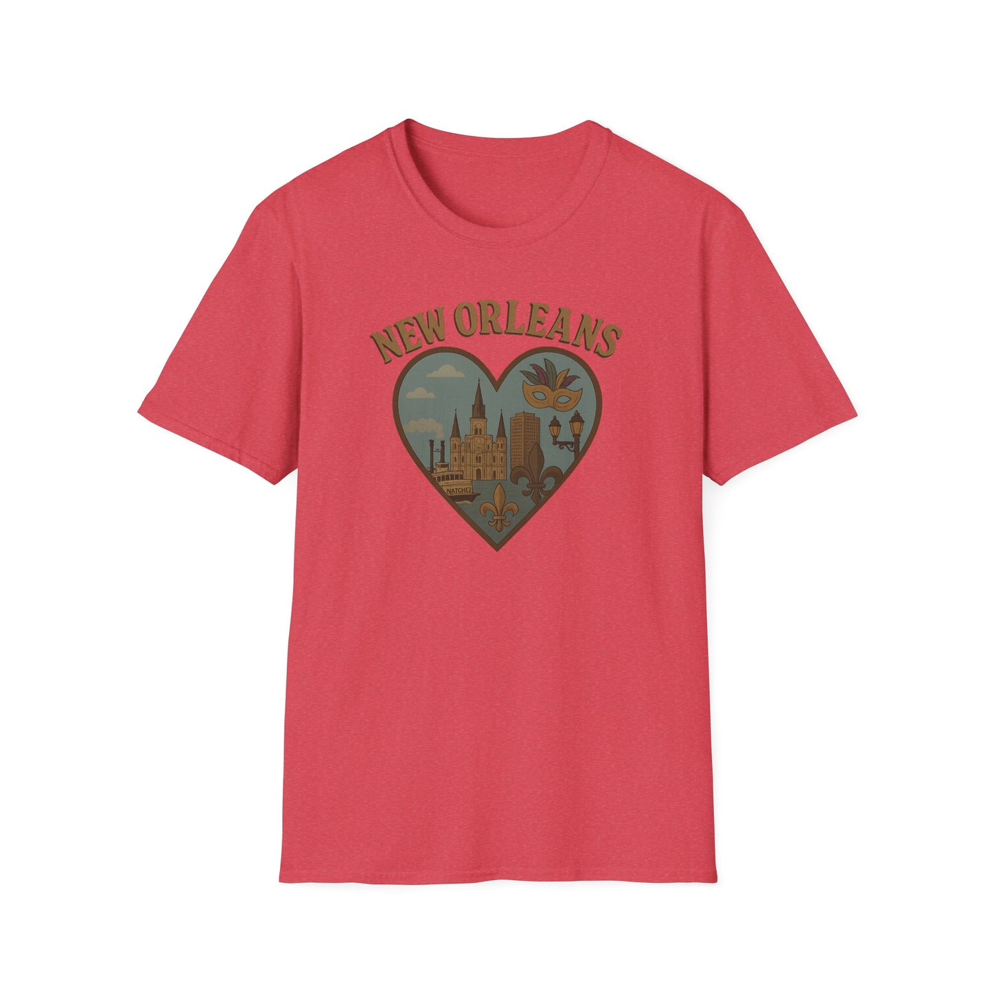 Embrace the Chaos of the Crescent City with Our New Orleans Heartbeat T-Shirt
