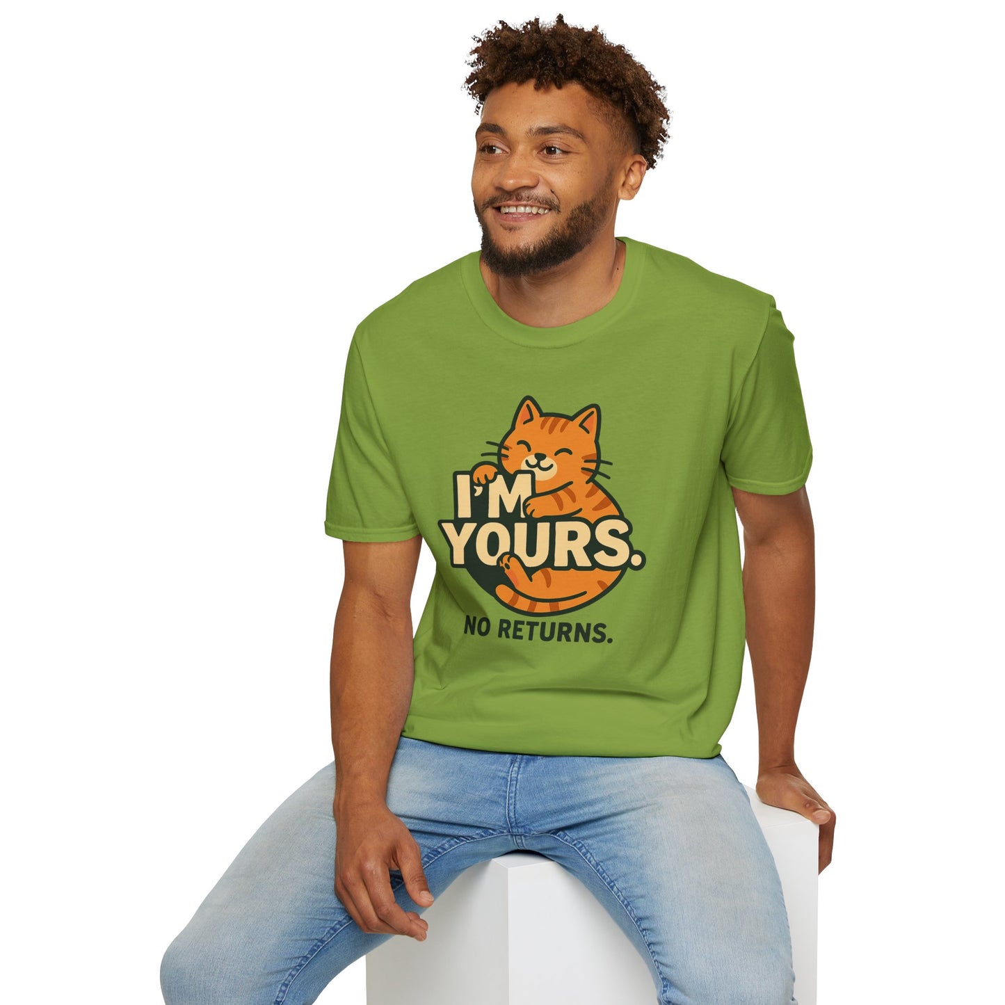 Cat Lover Unisex T-Shirt - I'm Yours, No Returns - Valentine's Day Gift