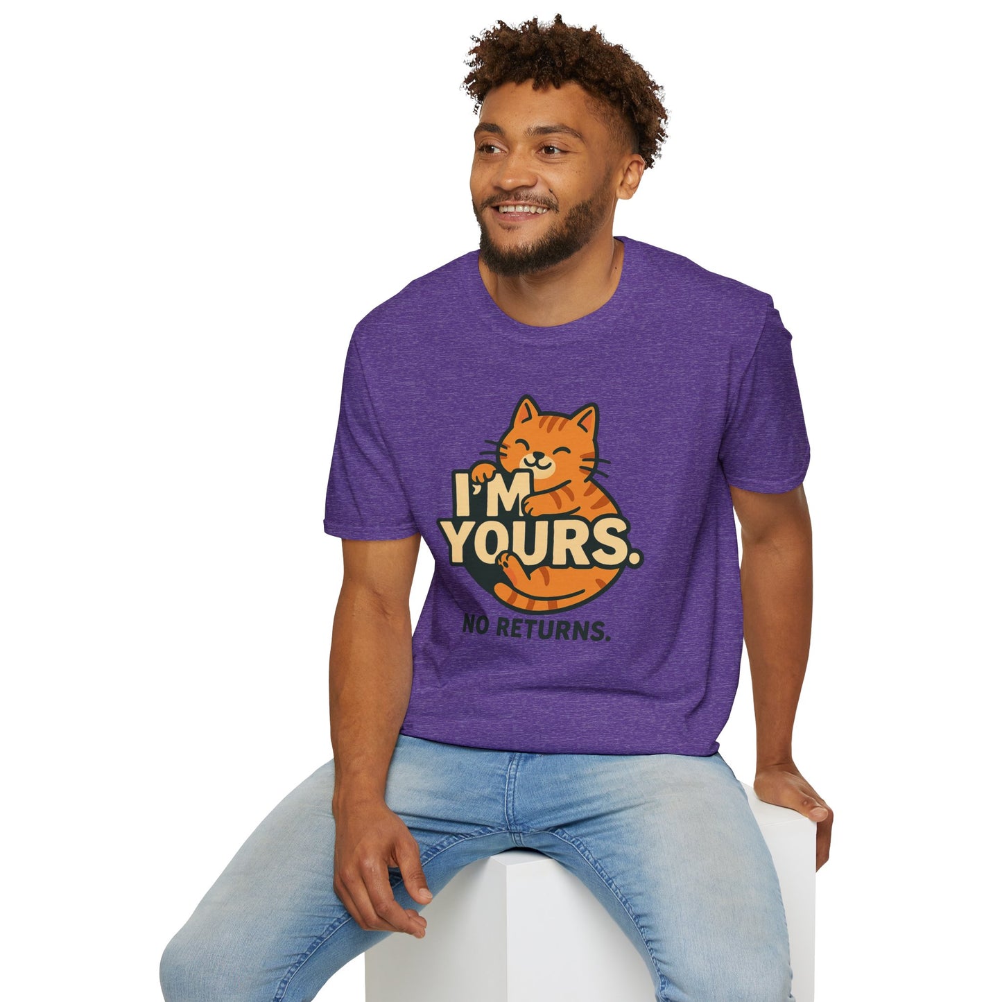 Cat Lover Unisex T-Shirt - I'm Yours, No Returns - Valentine's Day Gift