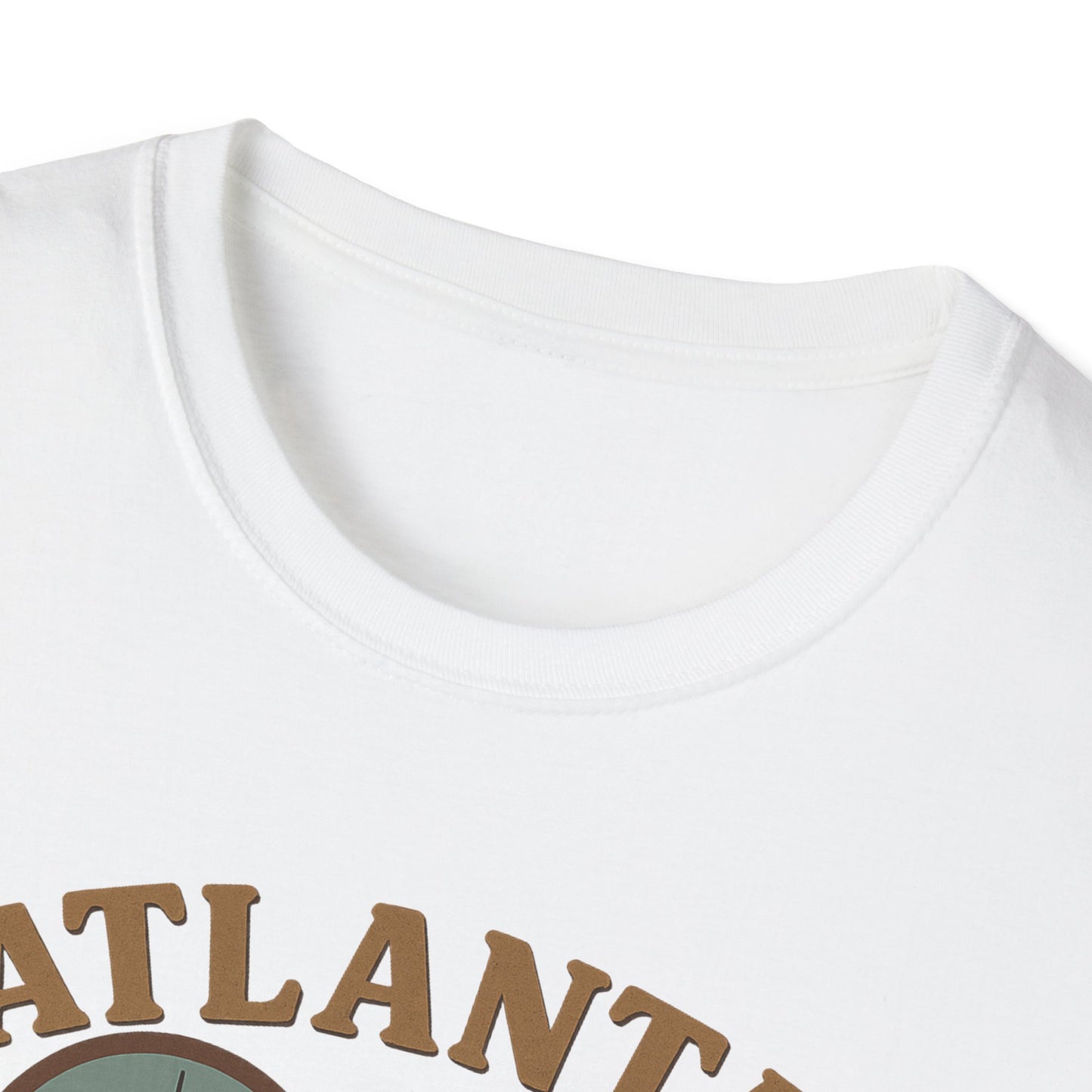 Fall in Love with Atlanta's Peachy Urban Charm on Gildan 64000 T-Shirt