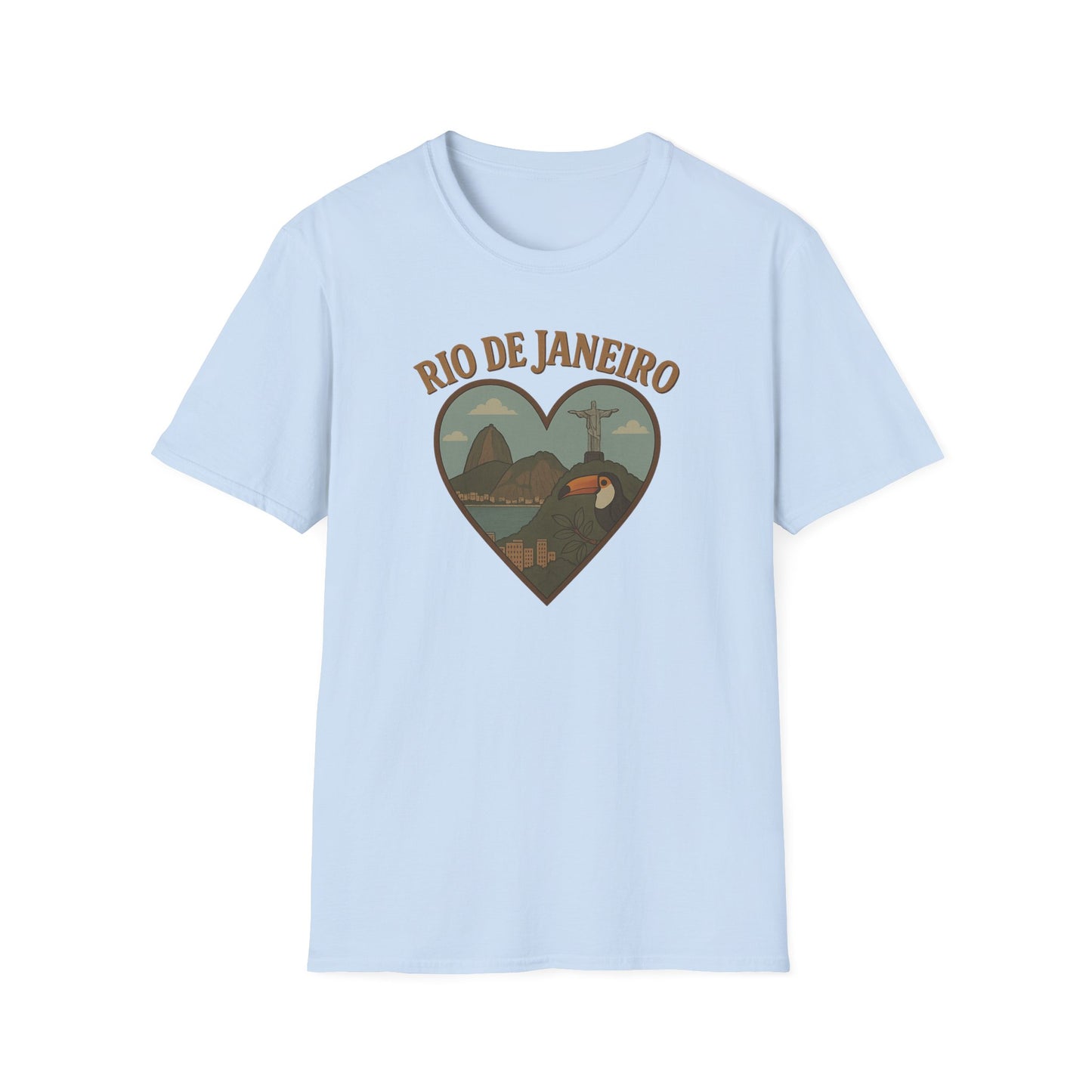 Summon Rio De Janeiro's Heartbeat with Our Whimsical Toucan Love Tee