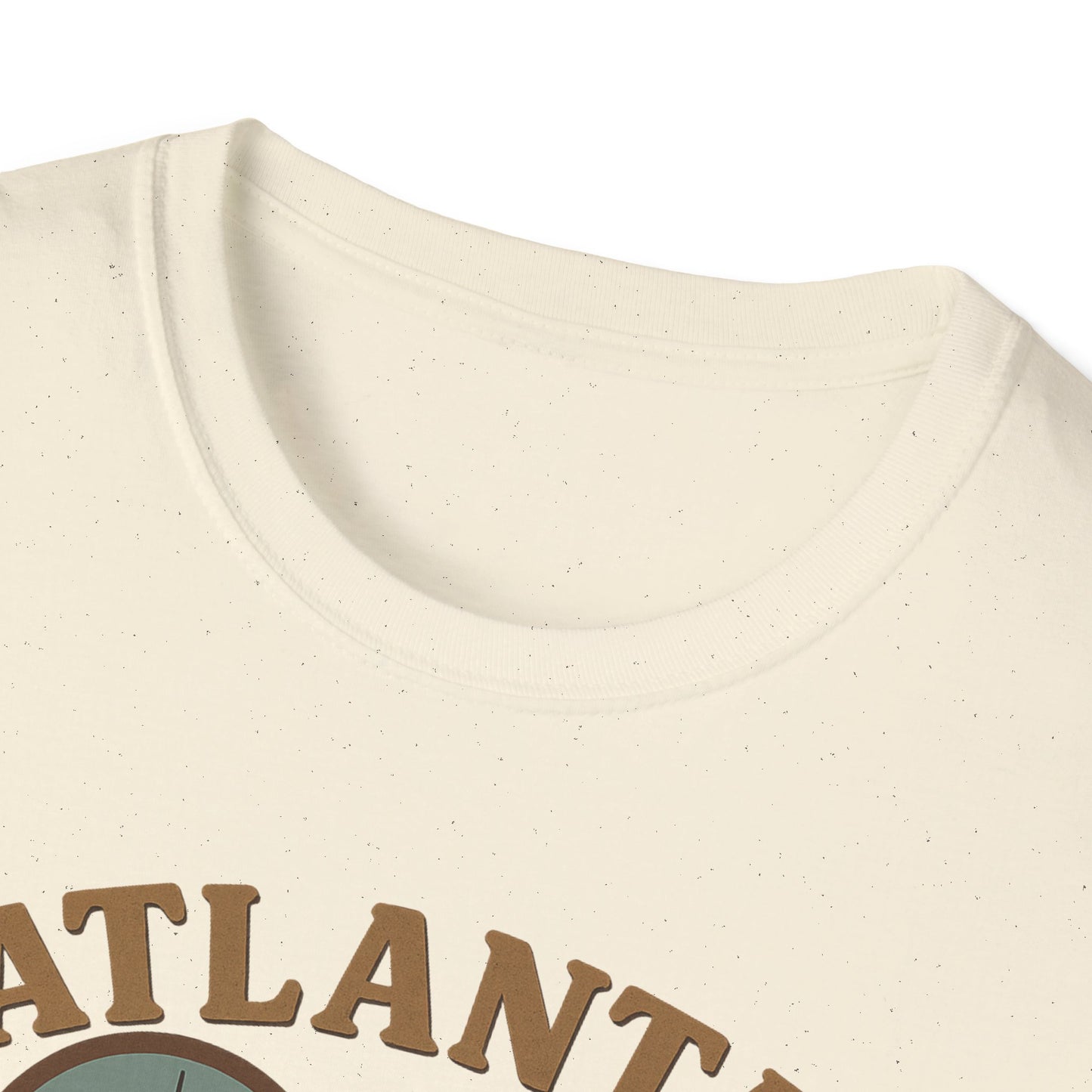 Fall in Love with Atlanta's Peachy Urban Charm on Gildan 64000 T-Shirt
