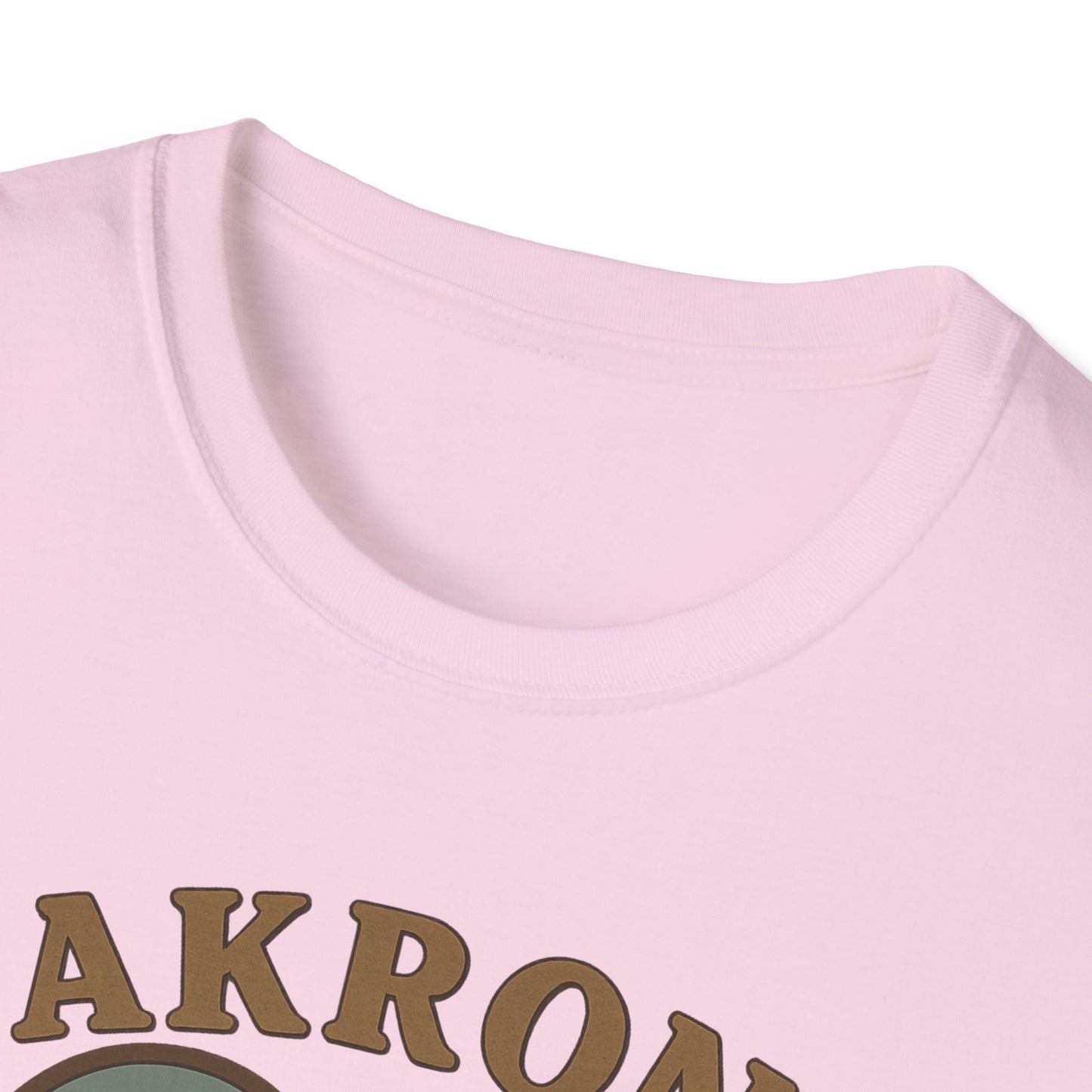 Unisex 'Love Akron' Rubber City Skyline T-Shirt for Vintage Nostalgia Vibes