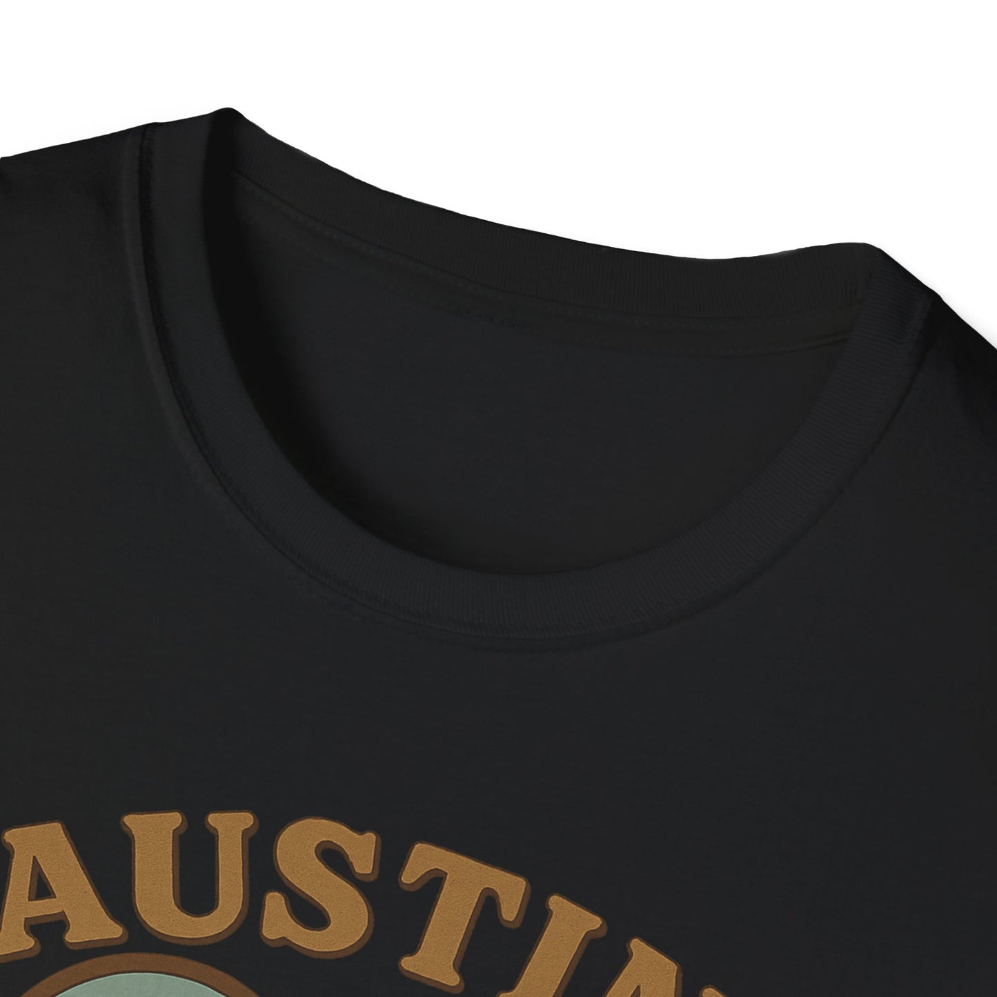 Fall in Love with Austin's Heartbeat: Unisex Gildan T-Shirt That's Batty for Texas Style!