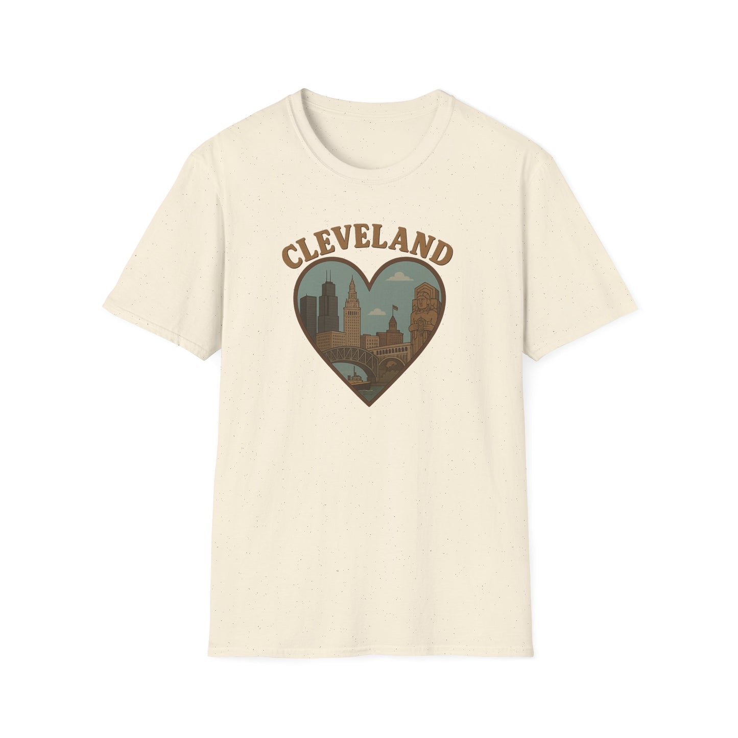 Cleveland Love Affair Shirt - Unisex Skyline Tee for Bold City Enthusiasts