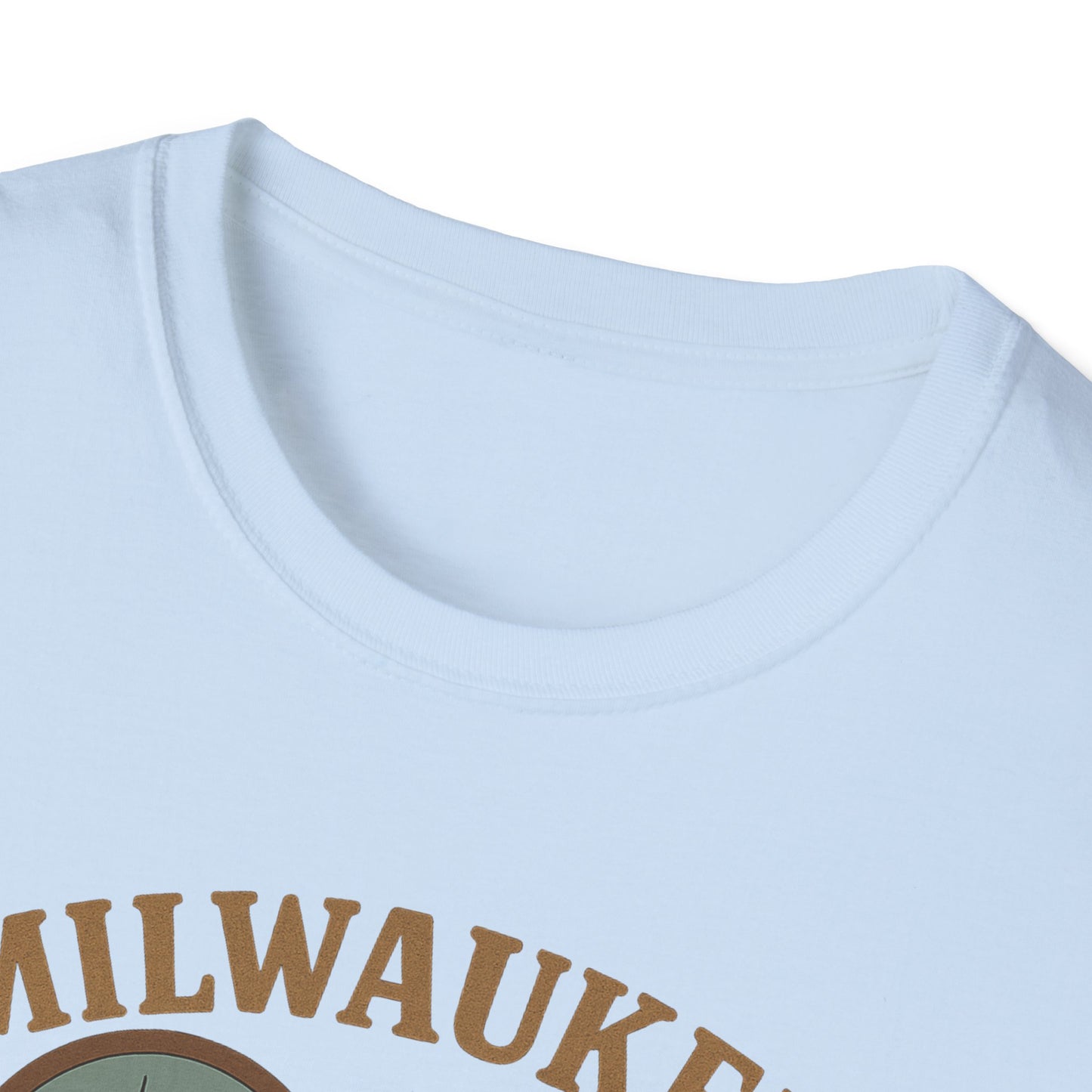 Fall Head Over Heels with This Milwaukee Skyline and Beer Lover's T-Shirt in Soft Unisex Gildan Glory!