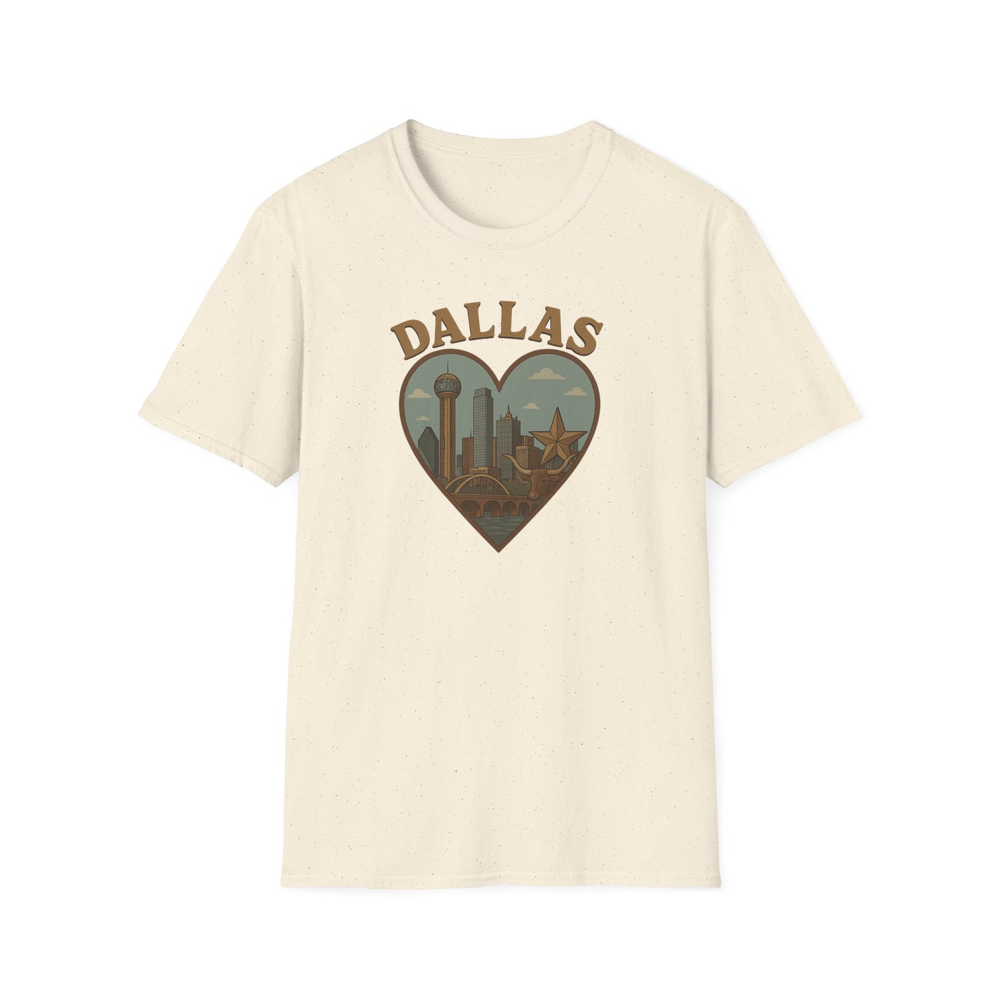 Dallas Dreamscape Tee: Unisex Soft Fit for Cowboys and Skylines Lovers!