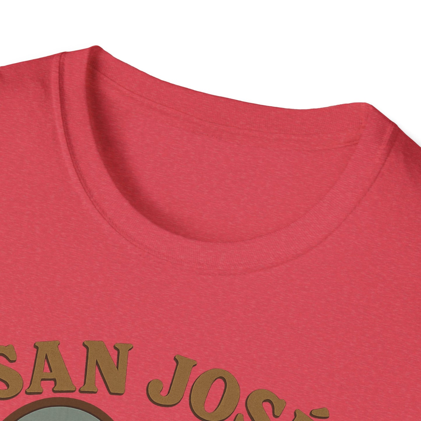 Fall in Love with San José: Unisex T-Shirt Celebrating Urban Vibes and Soft Comfort
