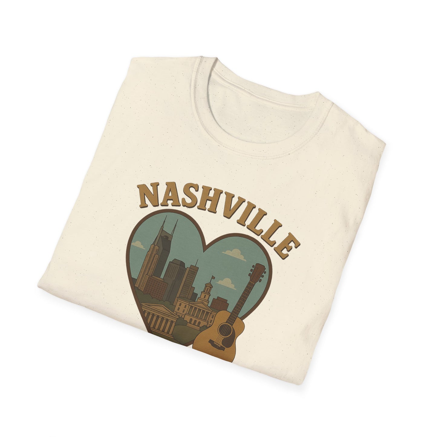 Nashville Unisex T-Shirt: Strum Your Heart to the Country Vibes Skyline