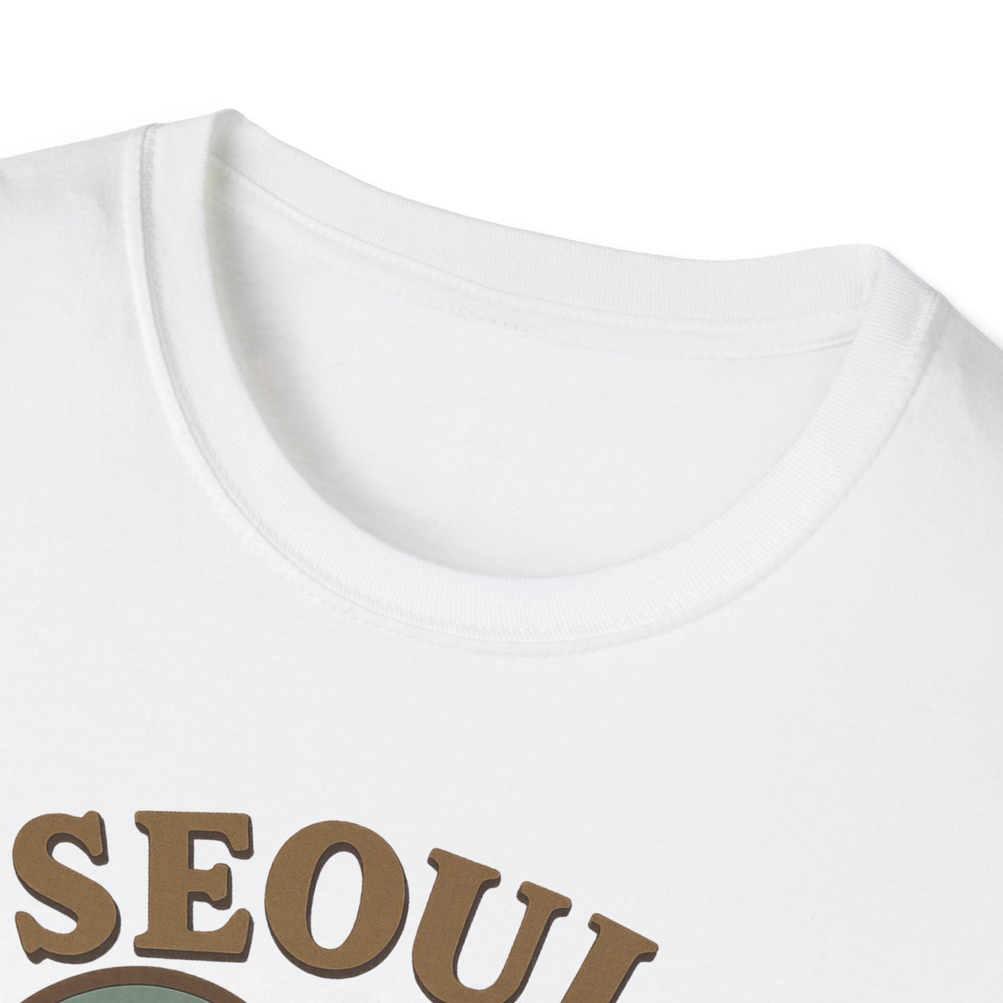 Love Seoul Heart T-Shirt for Wanderlust Enthusiasts with Soft Unisex Fit