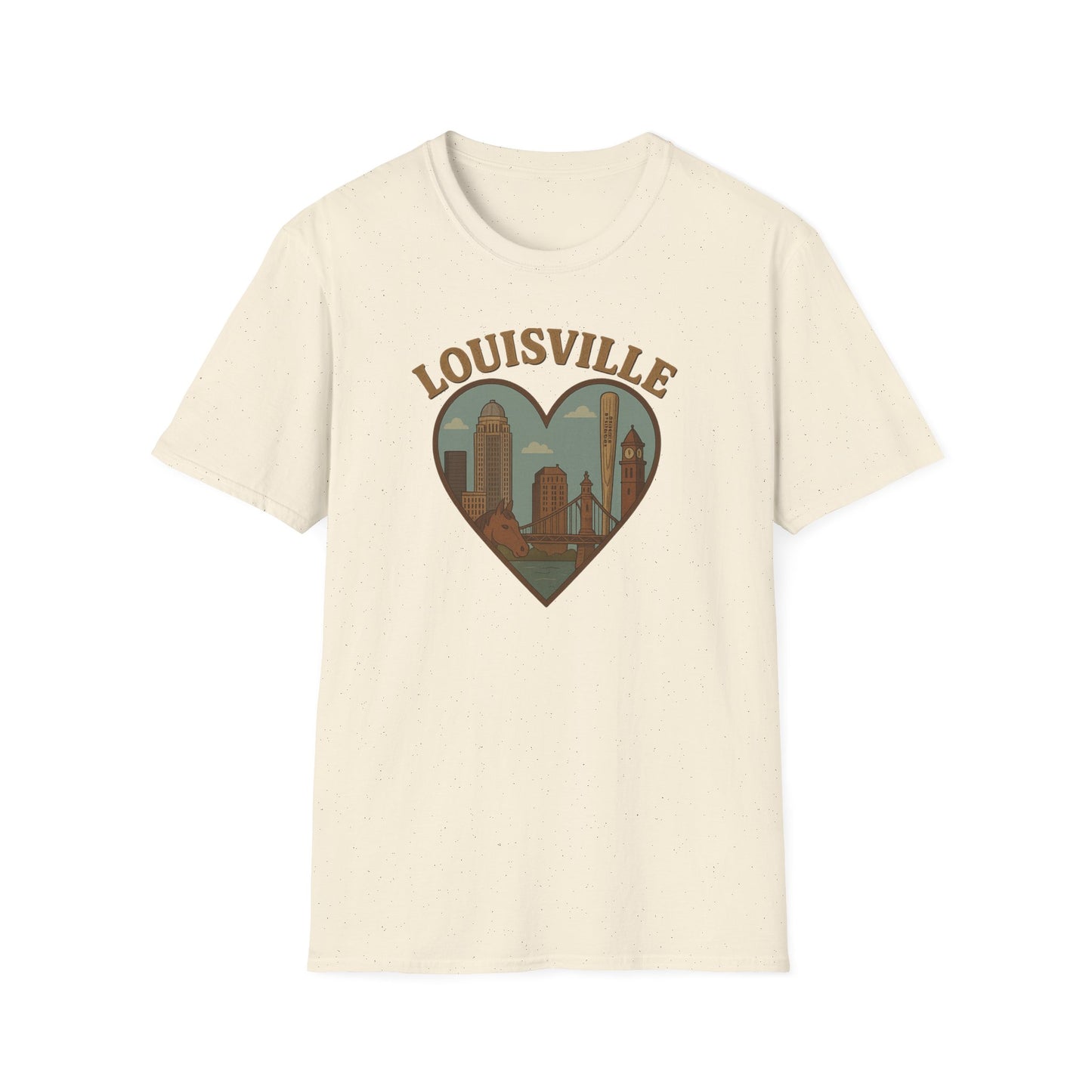Unisex Louisville Skyline Shirt: Love, Horses & Bourbon!