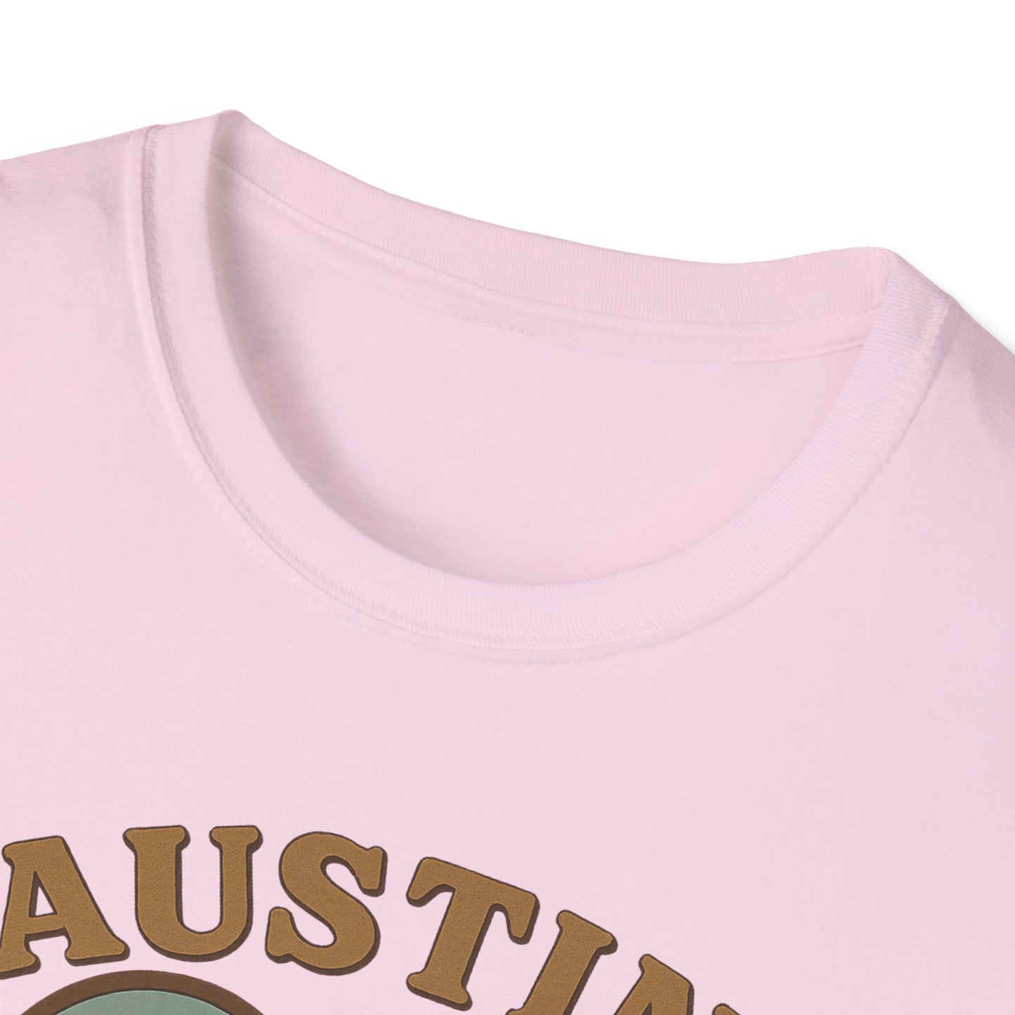 Fall in Love with Austin's Heartbeat: Unisex Gildan T-Shirt That's Batty for Texas Style!