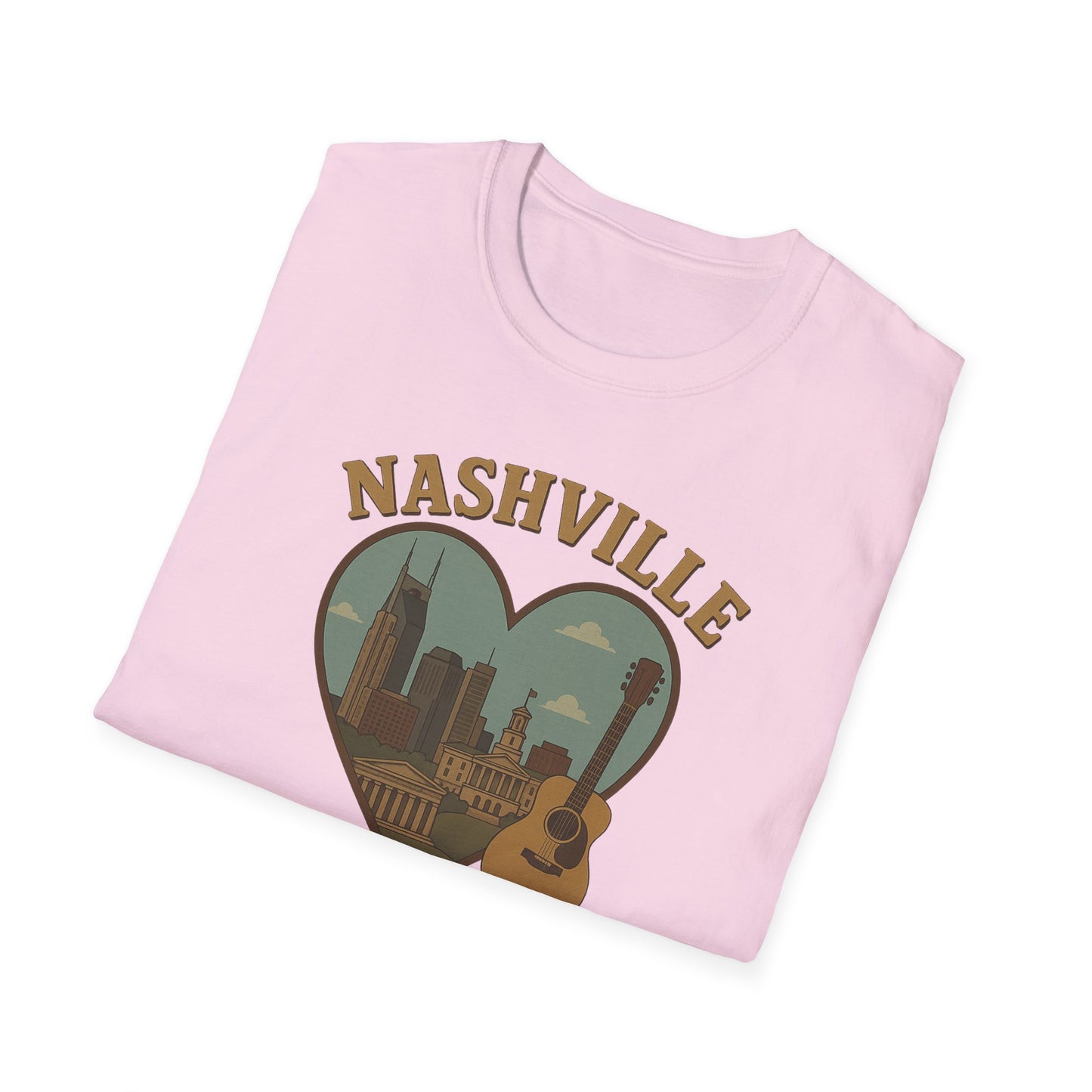 Nashville Unisex T-Shirt: Strum Your Heart to the Country Vibes Skyline