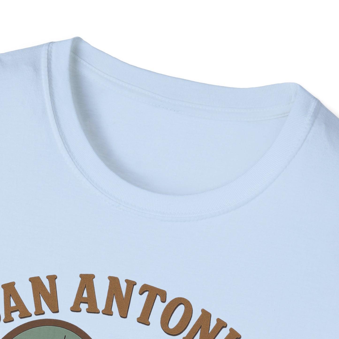 Embrace San Antonio Vibes with Our Heartfelt Unisex Tee for Artful City Explorers