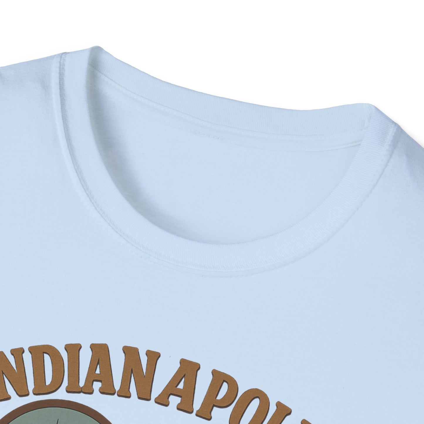 Embrace Indianapolis Love with This Unisex Soft Tee - Epic Skyline Design