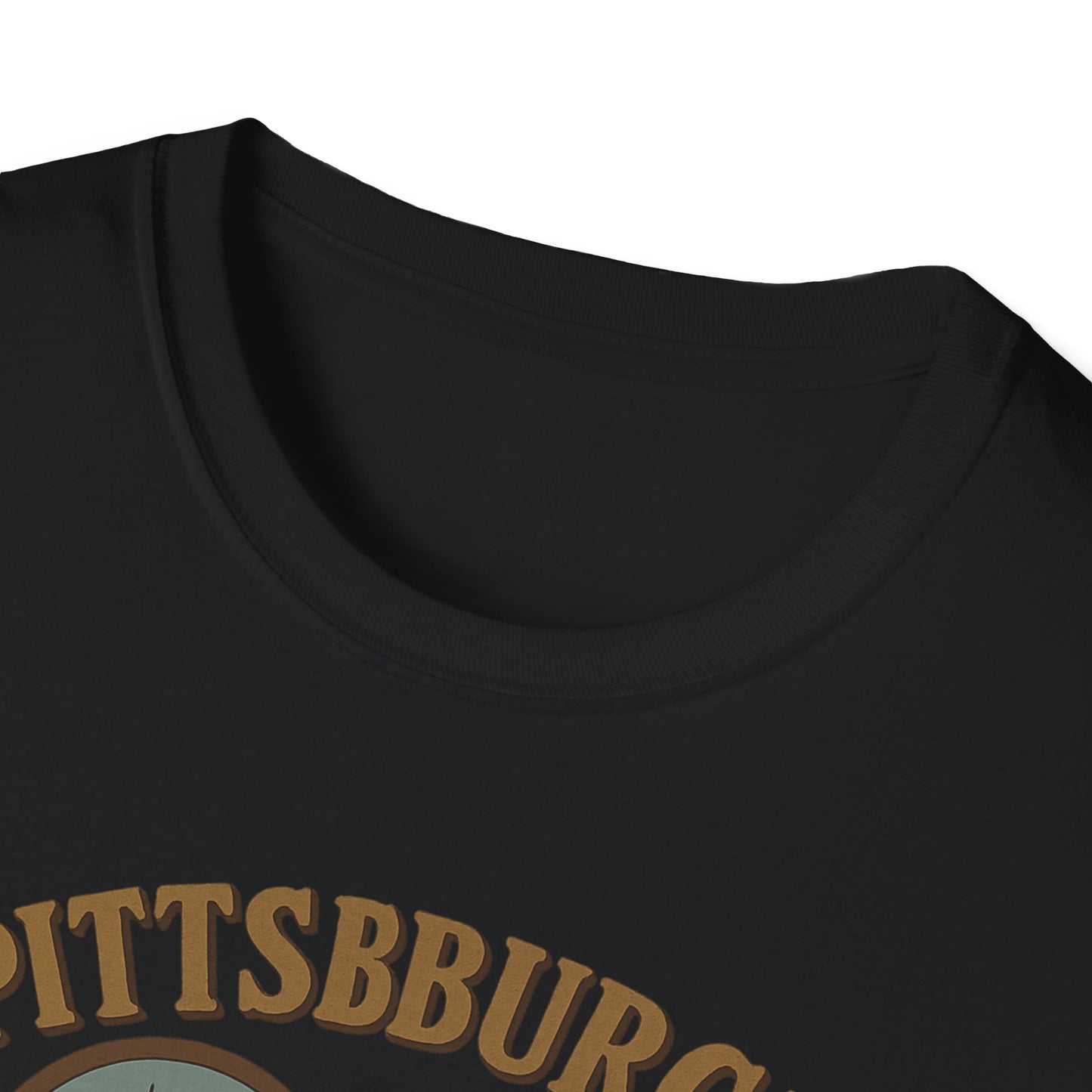 Fall in Love with Pittsburgh's Skyline Heart T-shirt – Unisex Urban Romance Tee