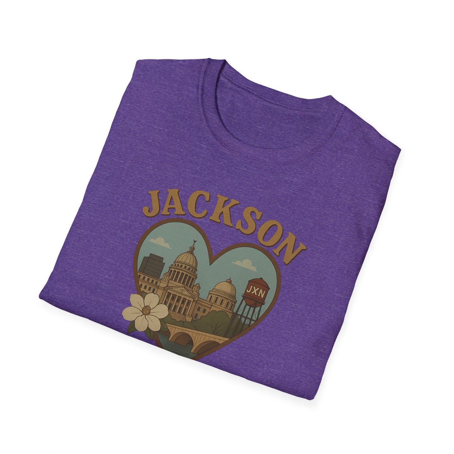 Fall in Love with Jackson's Quirky Charm on This Unisex Gildan Soft Tee!
