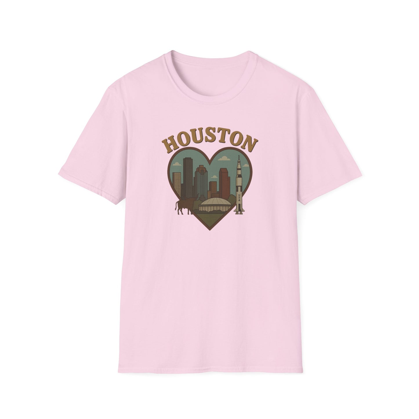 Blast Off to Adventure with Our Out-of-this-World Houston Love Tee