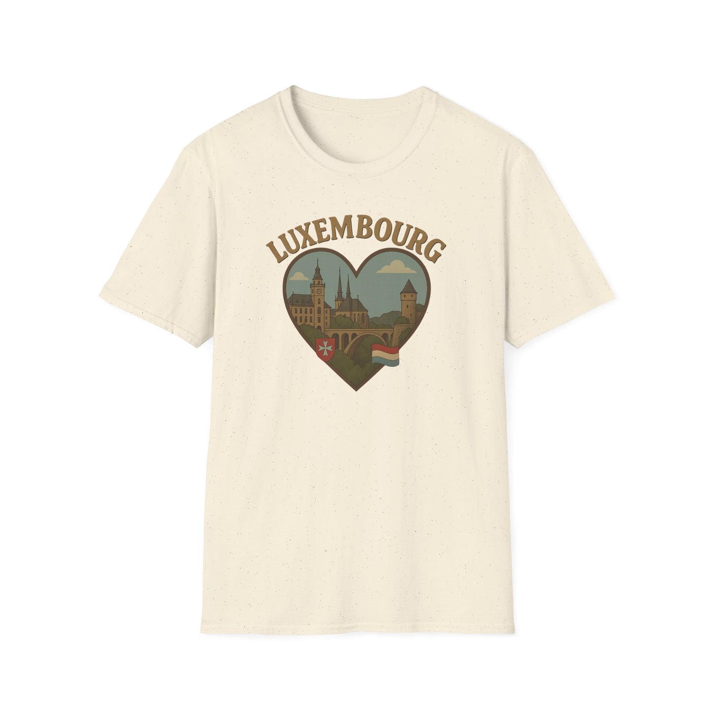 Unleash Your Inner Traveler with This Luxembourg Heartbeat Shirt!