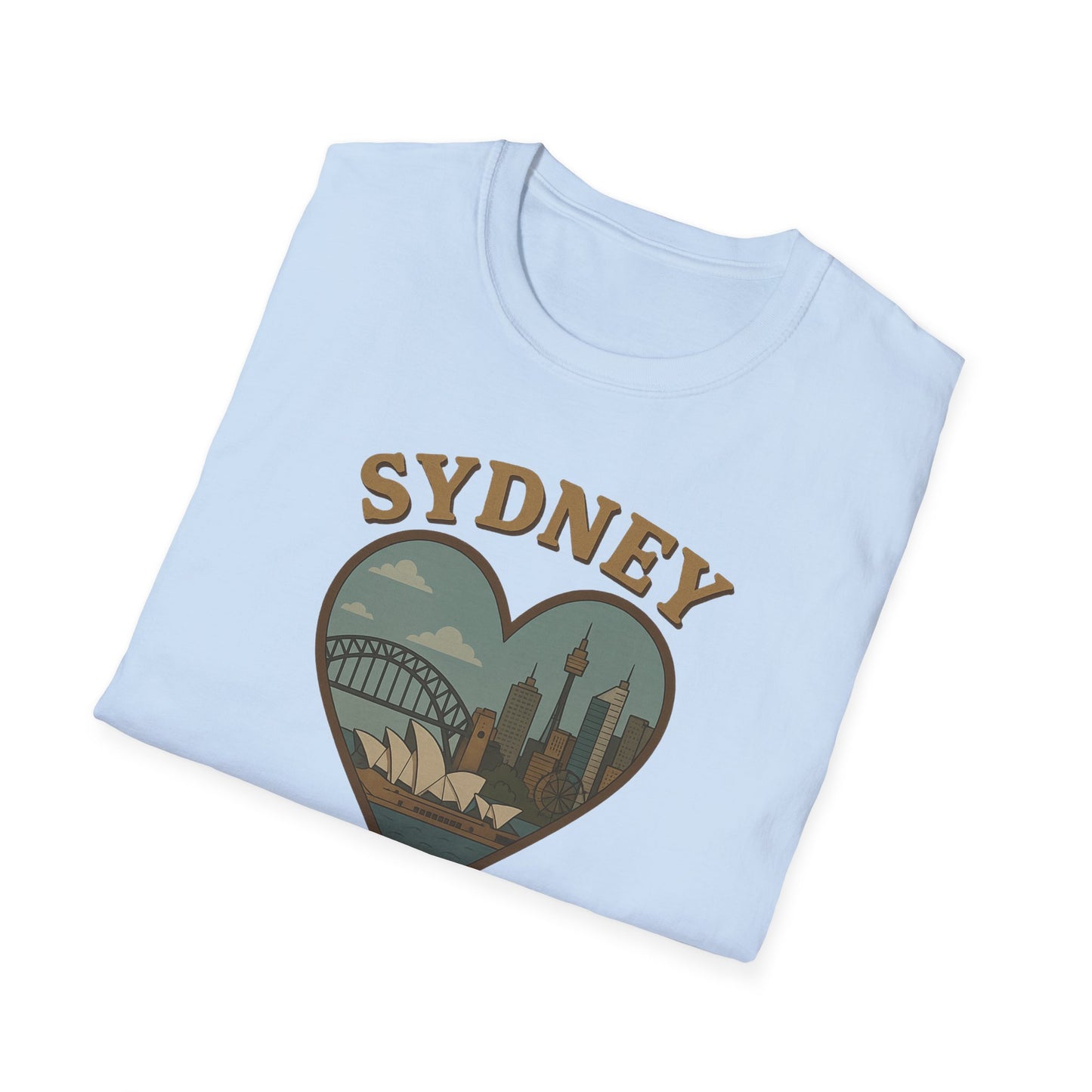 Fall in Love with Sydney: Unisex Soft Tee for the Adventurous Traveler