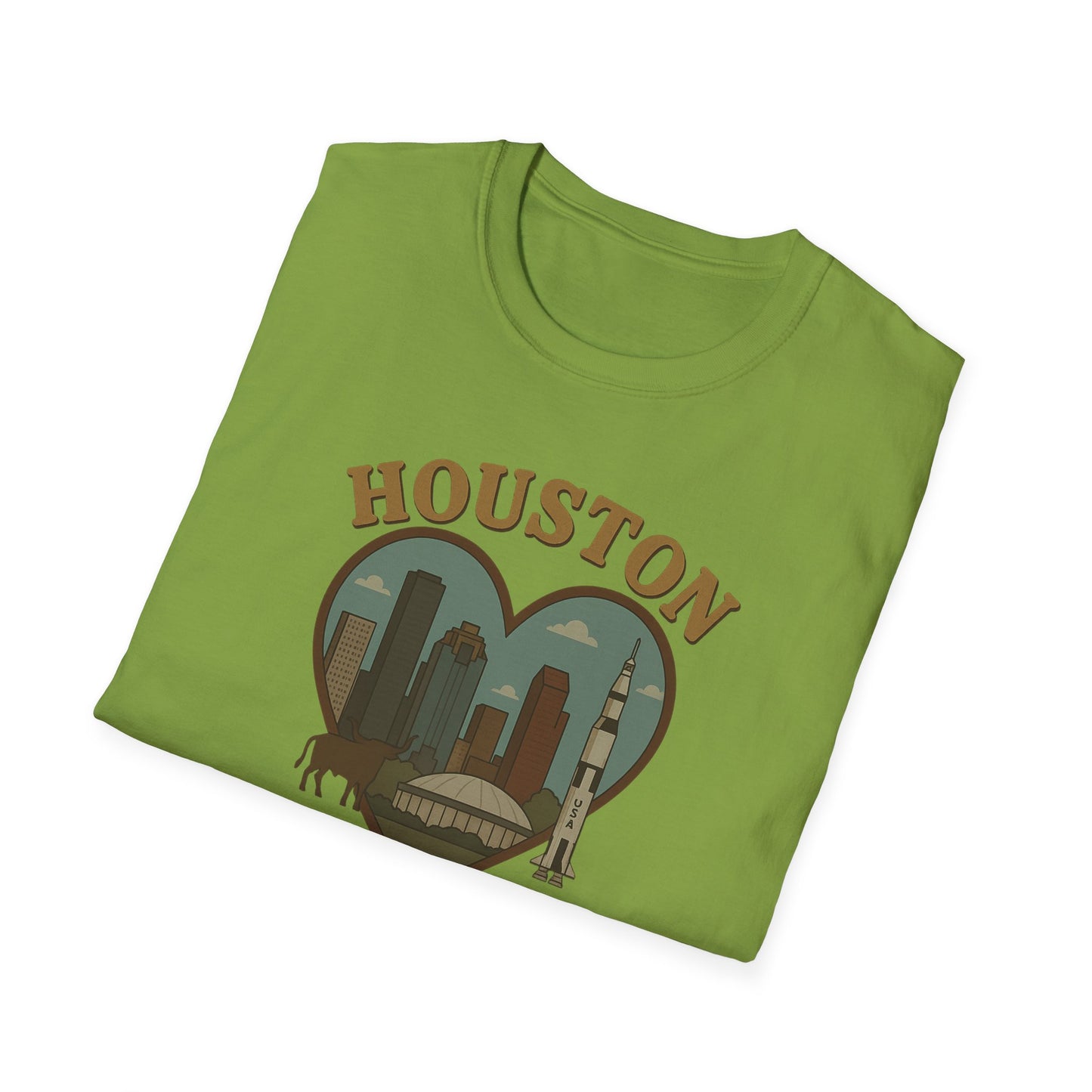 Blast Off to Adventure with Our Out-of-this-World Houston Love Tee