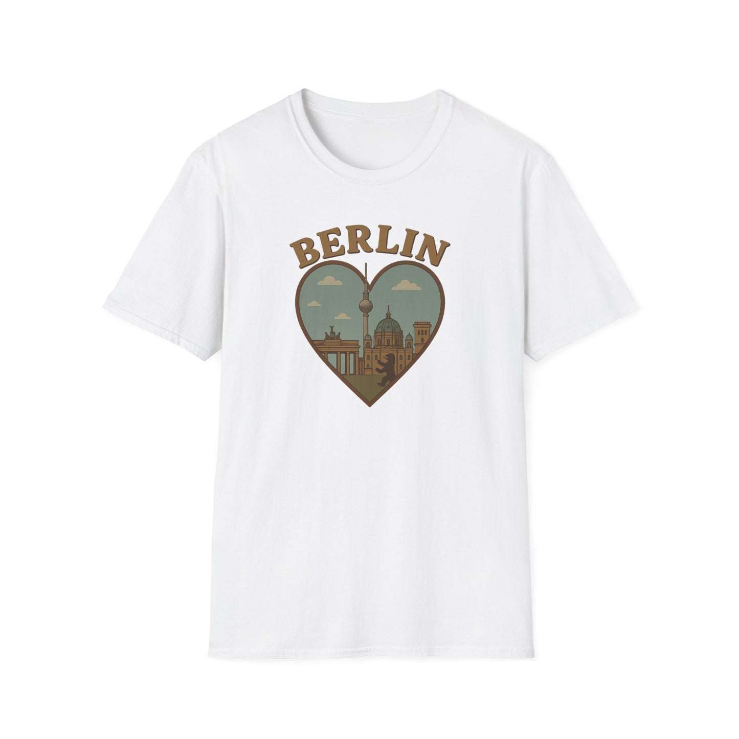 Berlin Love Affair Tee - Unisex Soft and Iconic Berlin Gift Shirt