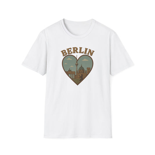Berlin Love Affair Tee - Unisex Soft and Iconic Berlin Gift Shirt