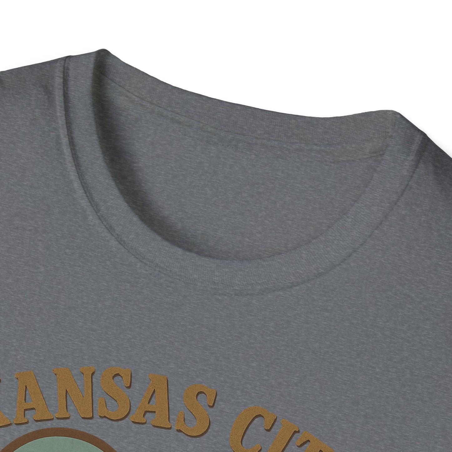 Fall in Love with Kansas City: Quirky Heartscape Tee for Proud Midwestern Spirits