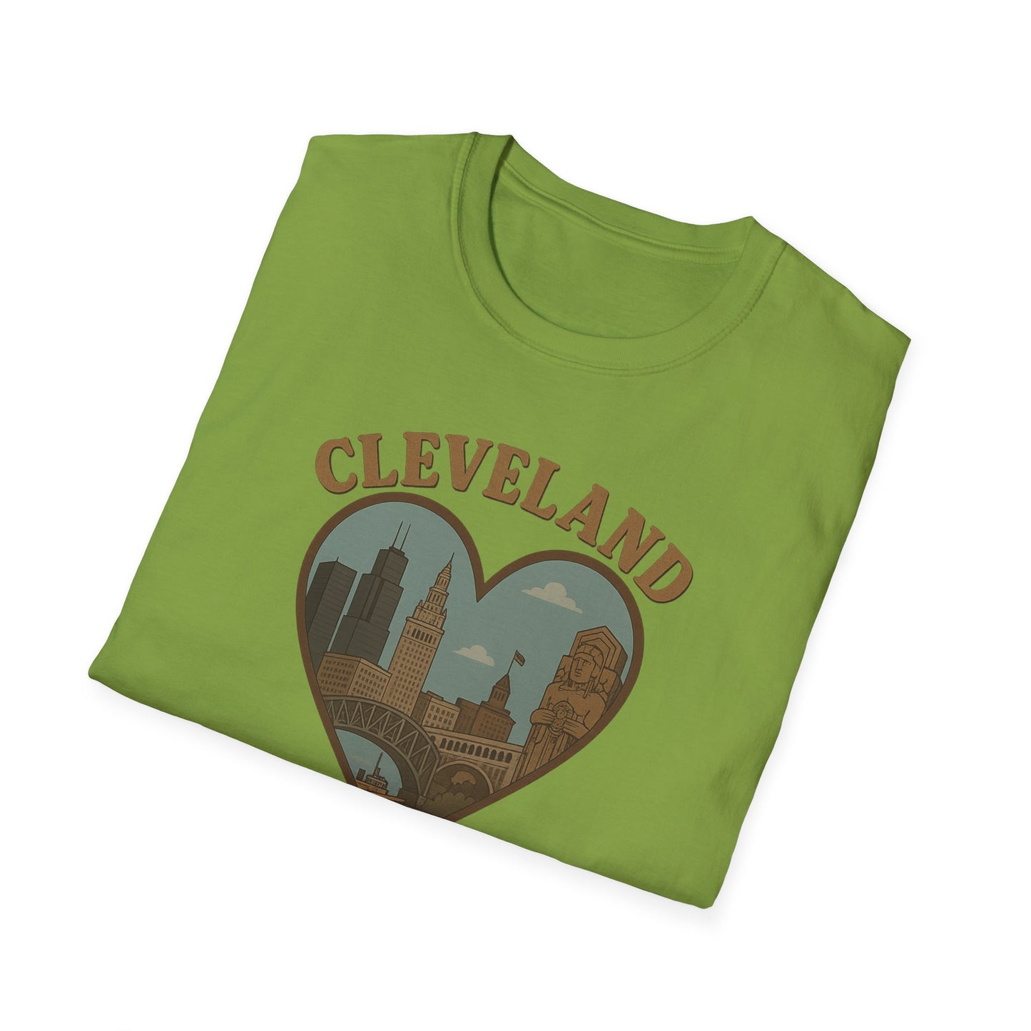 Cleveland Love Affair Shirt - Unisex Skyline Tee for Bold City Enthusiasts
