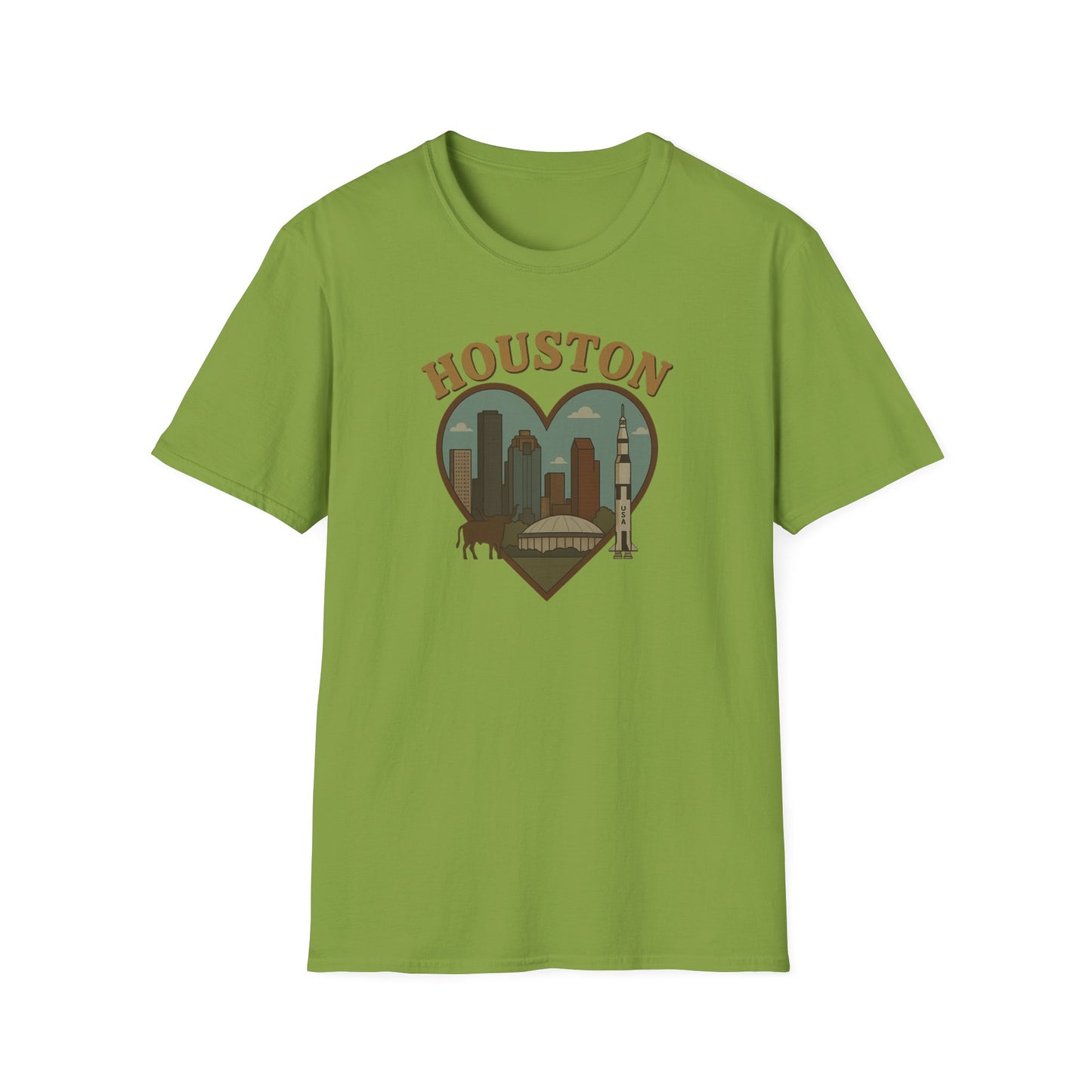 Blast Off to Adventure with Our Out-of-this-World Houston Love Tee