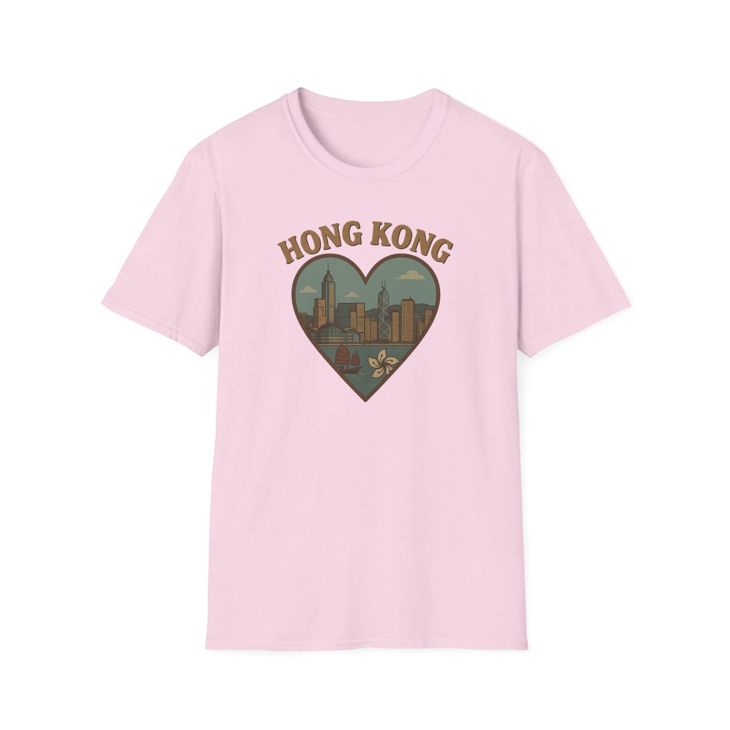 Rock the Heart of Asia with Our Vintage Hong Kong Skyline T-Shirt