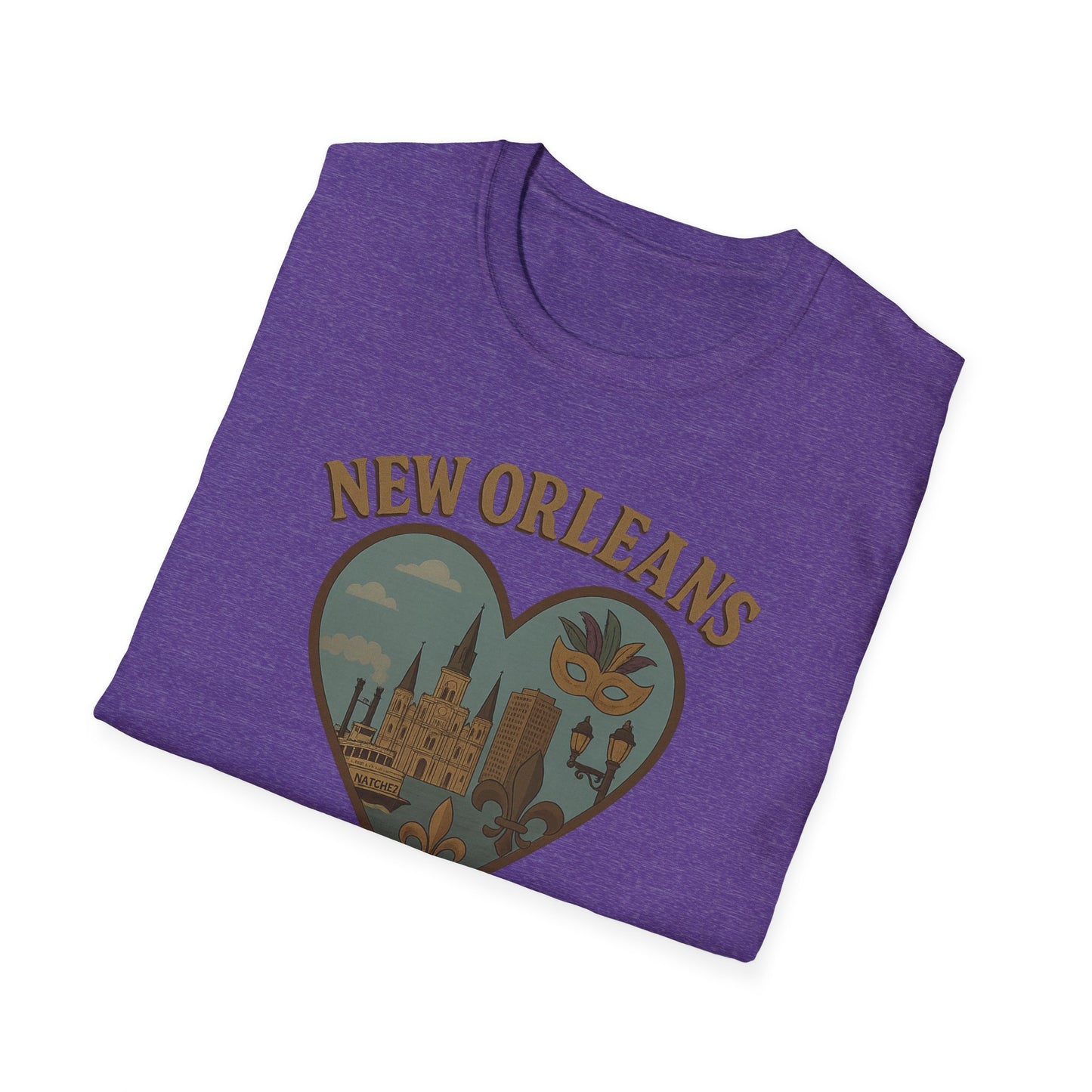 Embrace the Chaos of the Crescent City with Our New Orleans Heartbeat T-Shirt