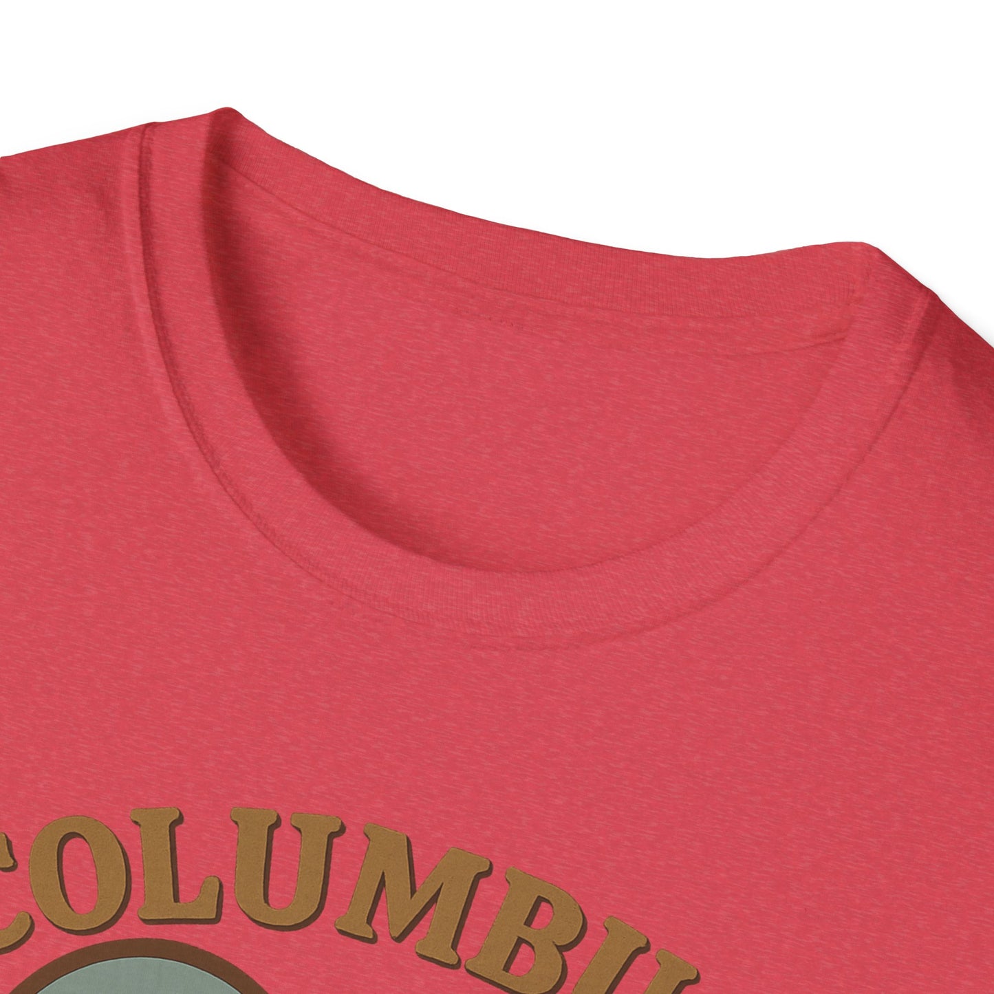 Fall in Love with Columbus: Unisex T-Shirt Celebrating Skyline, Bridges & Ohio Pride