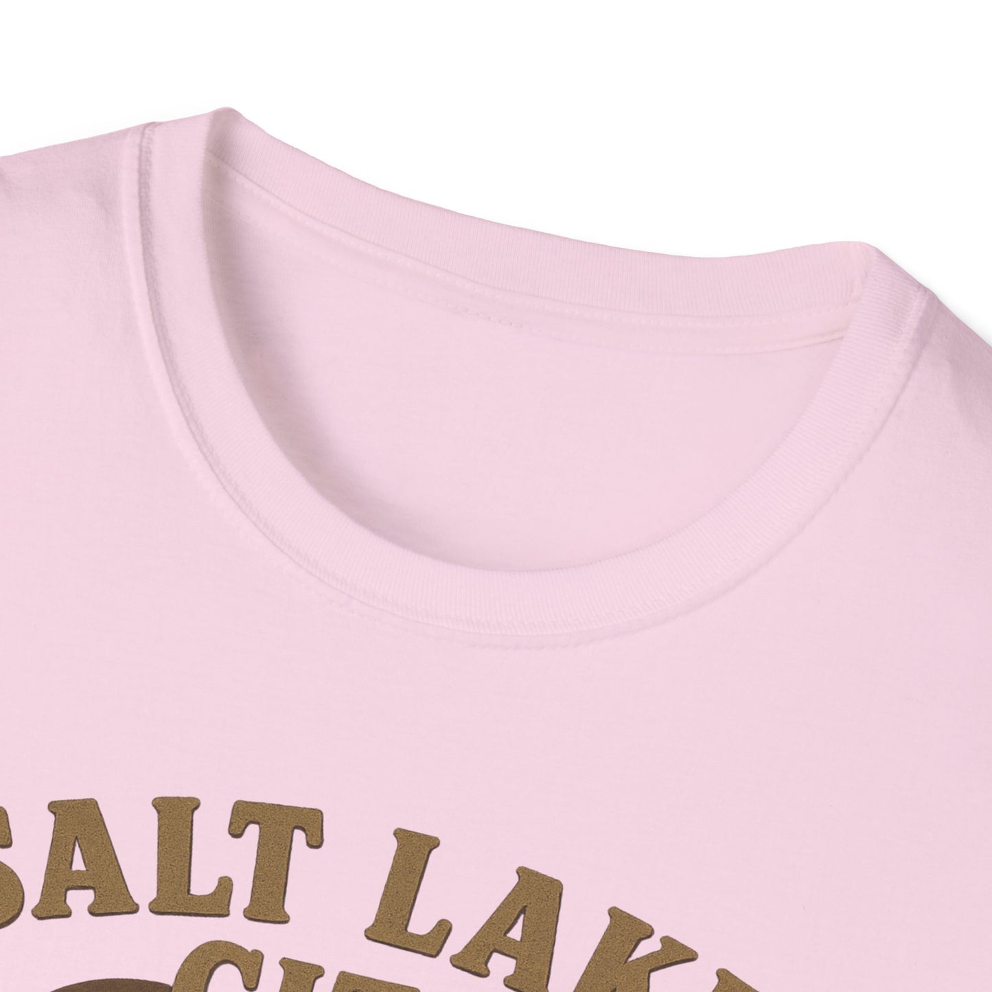 Embrace the Salty Air with Our Retro Salt Lake City Scenic Heart T-Shirt
