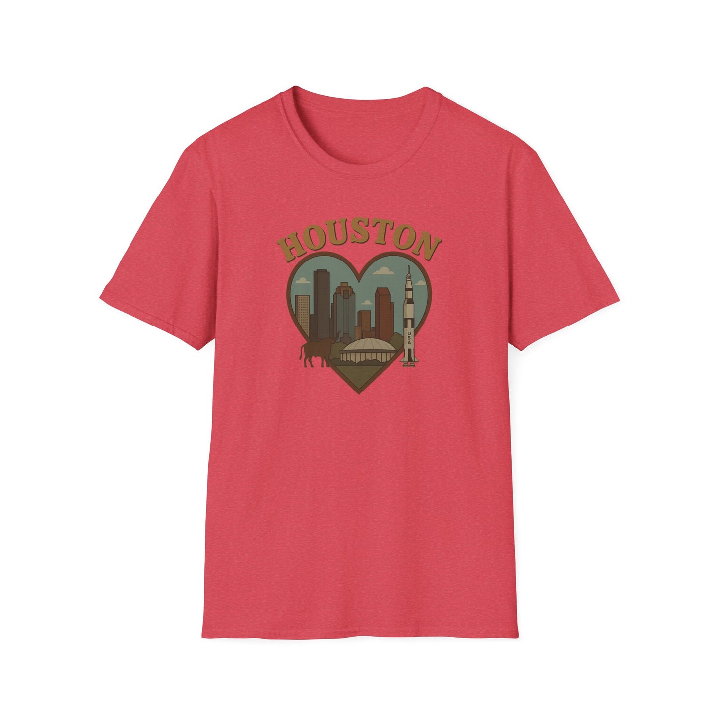 Blast Off to Adventure with Our Out-of-this-World Houston Love Tee
