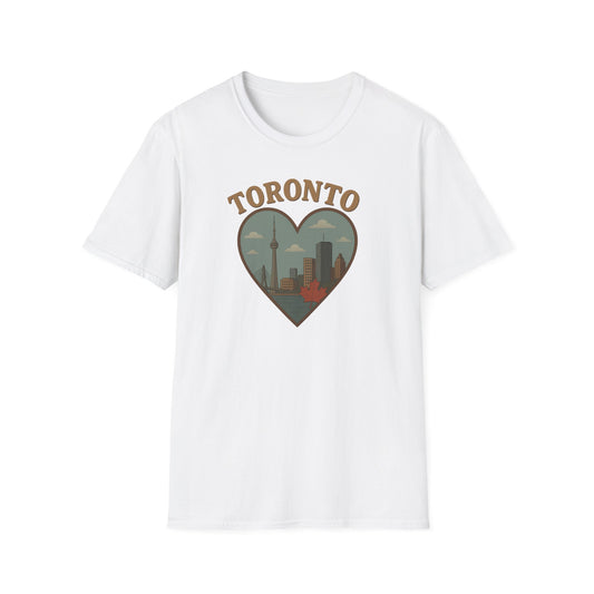 Fall Head Over Heels for Toronto's Skyline on This Unisex Gildan Tee