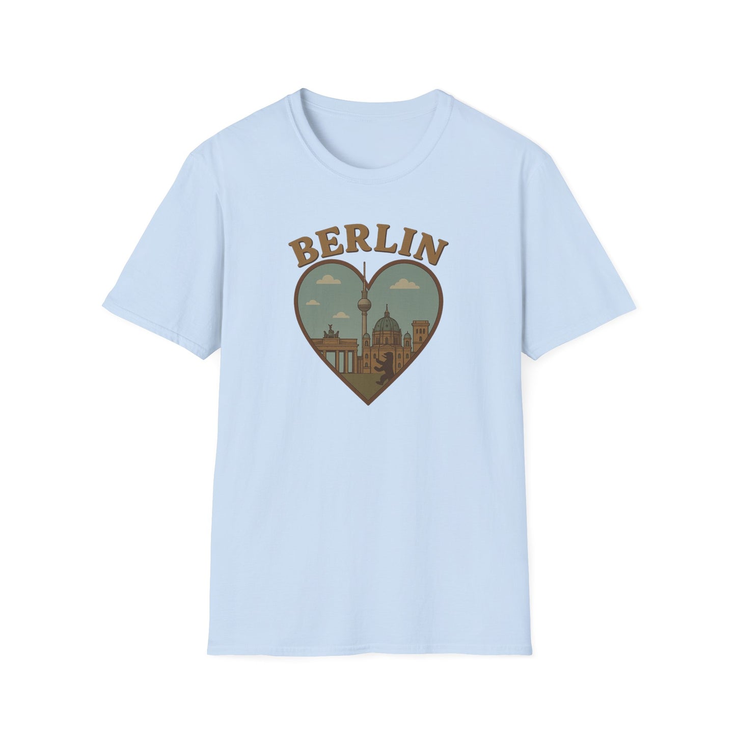 Berlin Love Affair Tee - Unisex Soft and Iconic Berlin Gift Shirt