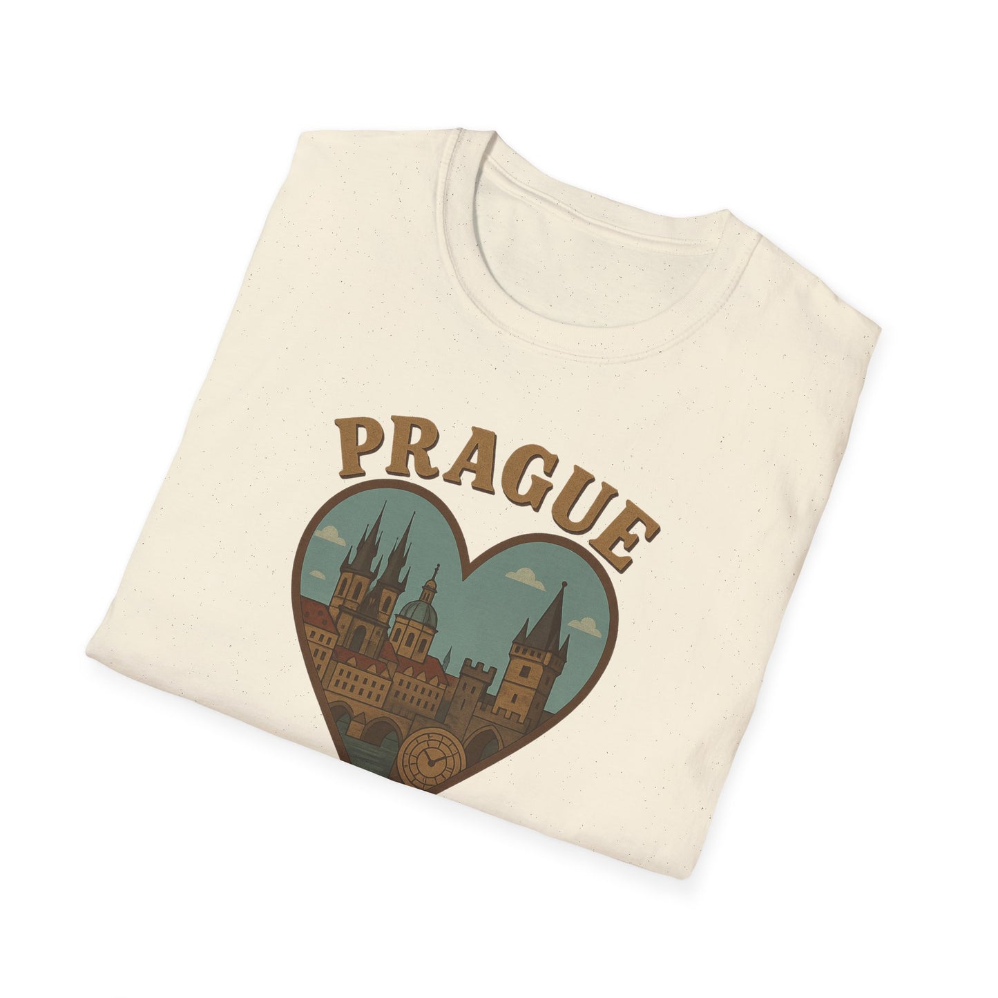 Unisex Shirt With Heartwarming Architecture of Enchanting Prague